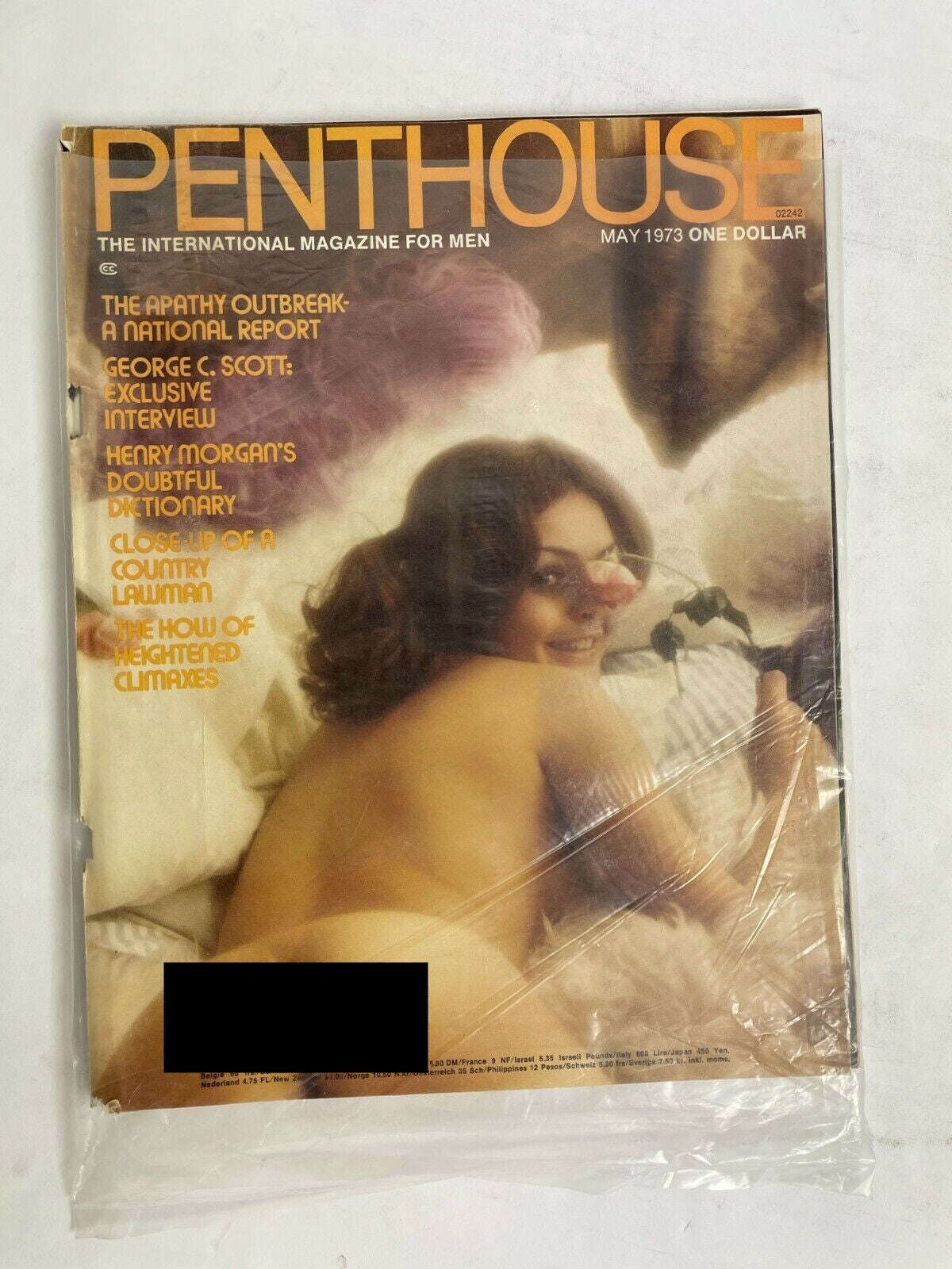 May 1973 Penthouse Magazine George C.Scott Henry Morgans Dictionary Climaxes #O