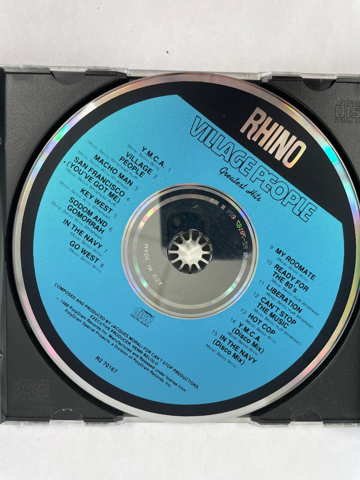 The Village People Greatest Hits Victor Willis Ray Simpson David Hodo CD 53