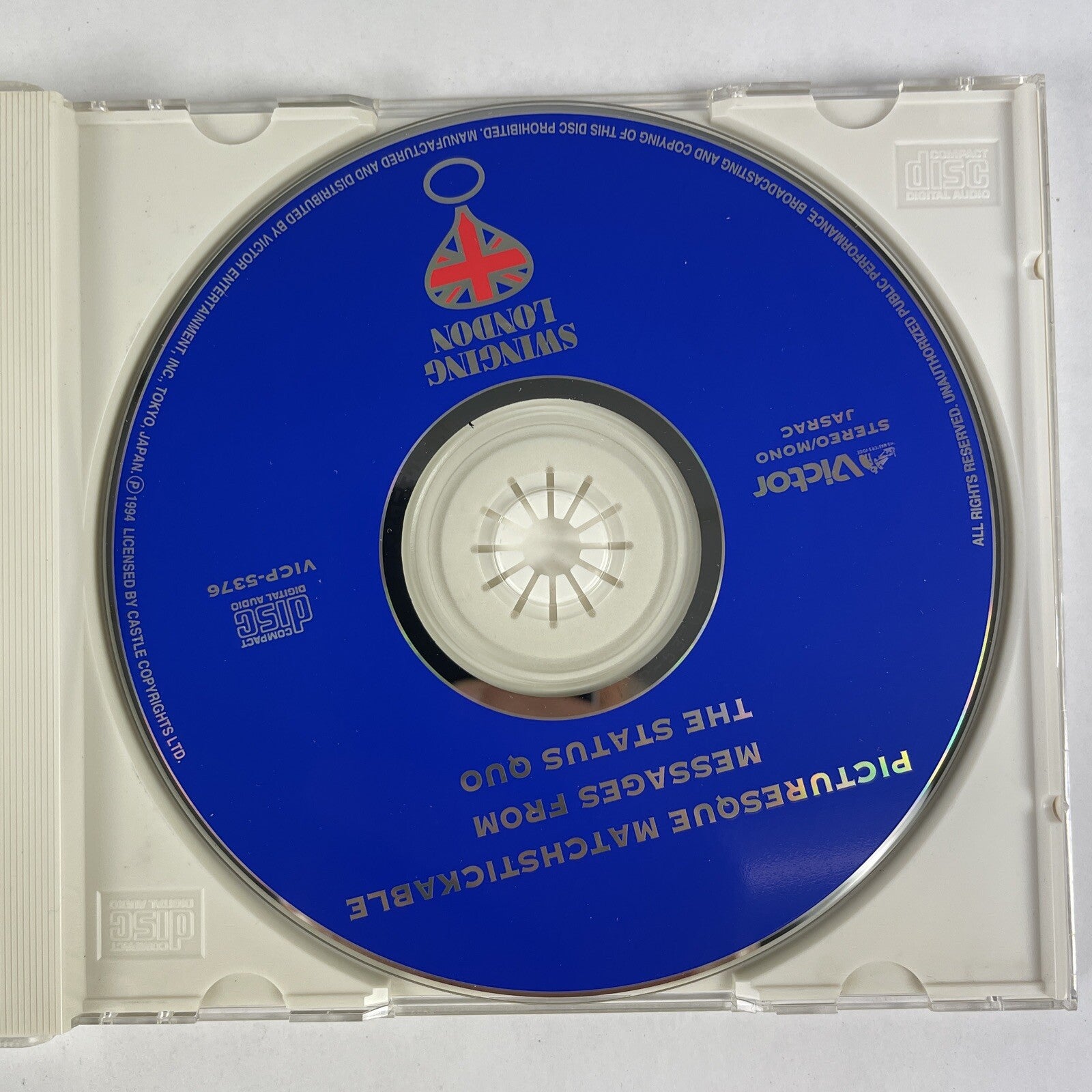 Picturesque Matchstickable Messages From The Status Quo CD Japanese Import #23