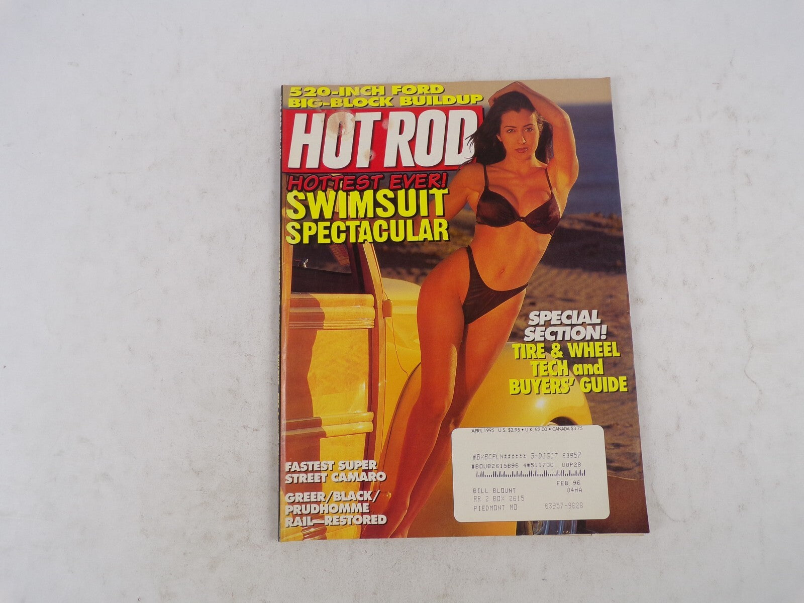April 1995 Hot Rod Hottest Ever! Swimsuit Spectacular Special Section! Tire&Whe