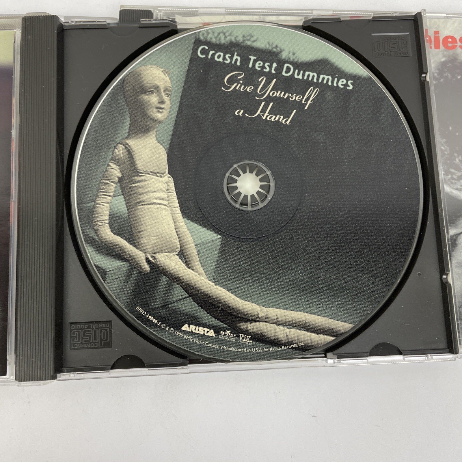 Crash Test Dummies CD Lot of 3 Give Yourself A Hand & A Worm's Life God Shuffled