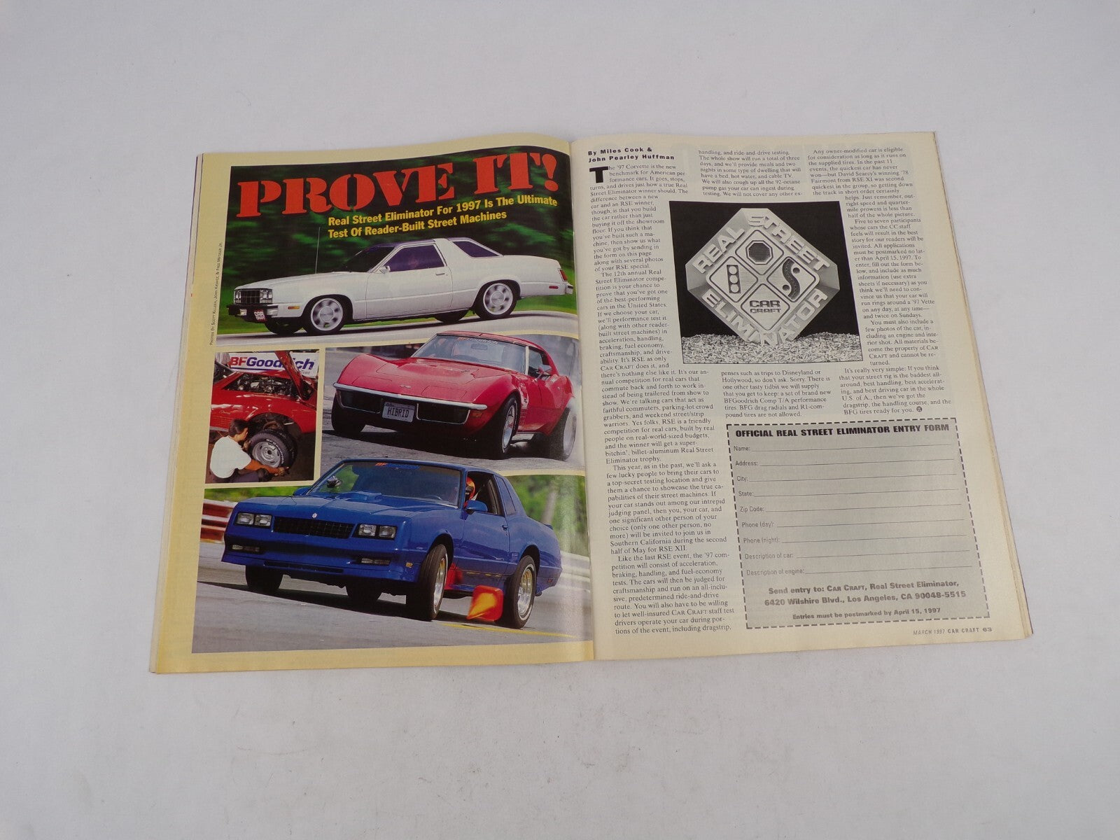 March 1997 Car Craft Editors' Picks Top 10 Ultimate Power: Street Stroker Engine