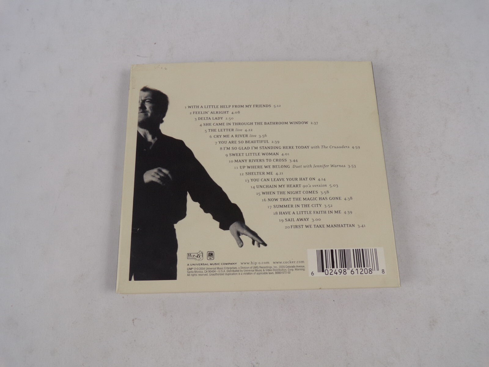 Joe Cocker Ultimate Collection With A Little Help From My Friends Feelin' CD#22
