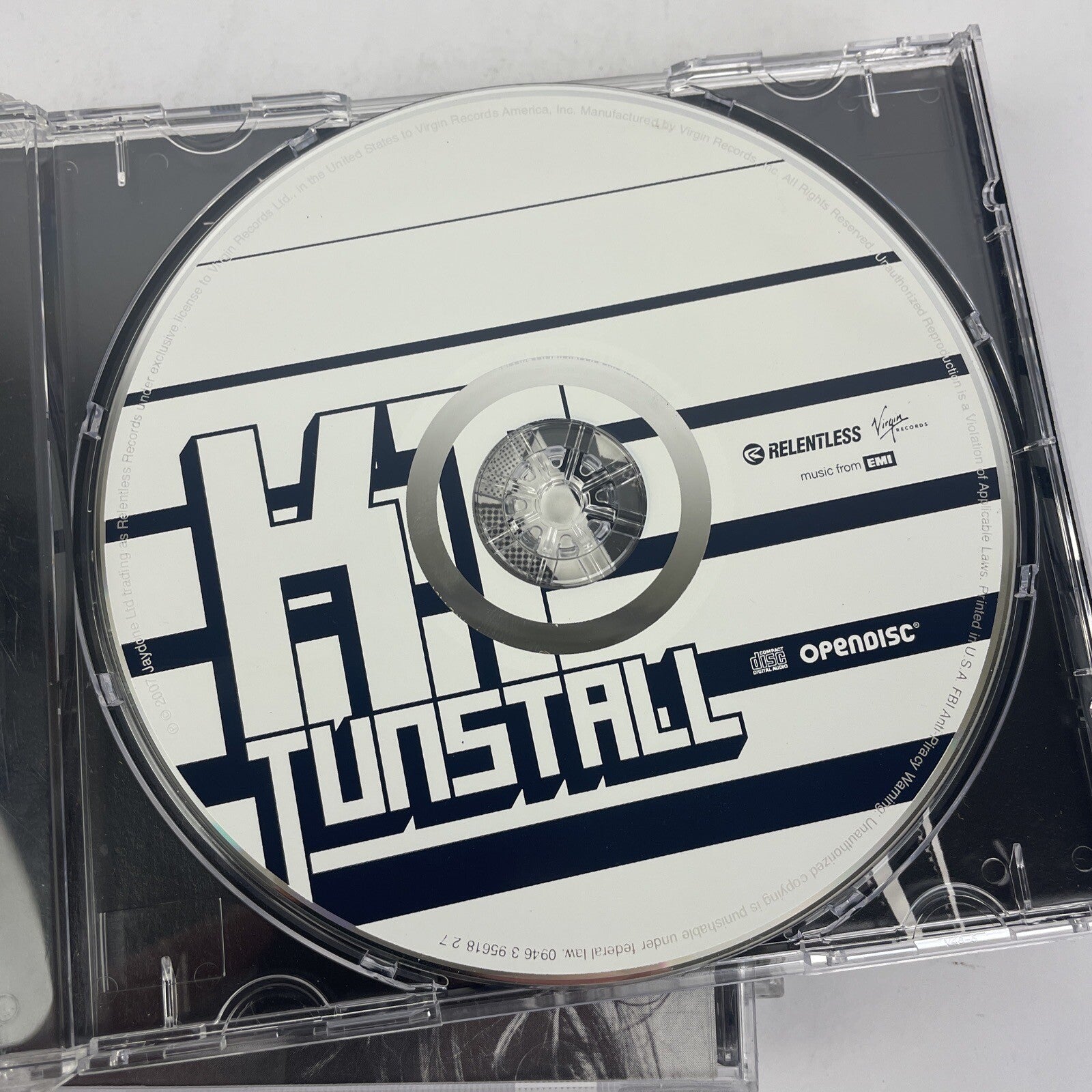 3 x KT Tunstall Audio CDs, Eye to the Telescope , Drastic Fantastic, Christmas