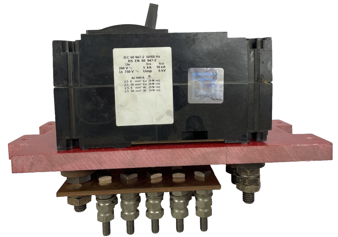 Lot of 2 Square D FAL12100 100A 120VAC 125VDC Single Pole Circuit Breaker + More