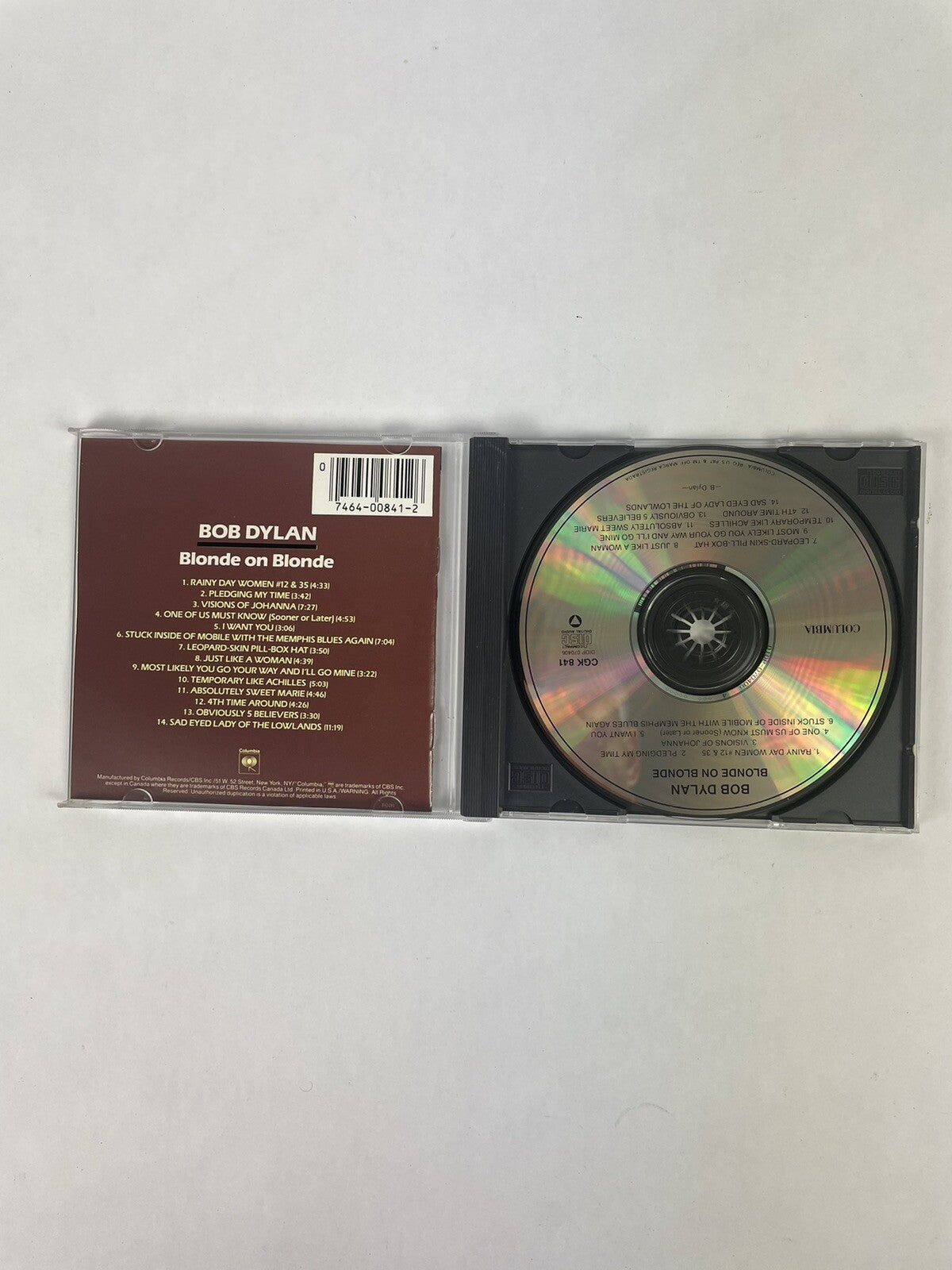 Bob Dylan - Blonde on Blonde CD (1990) #8