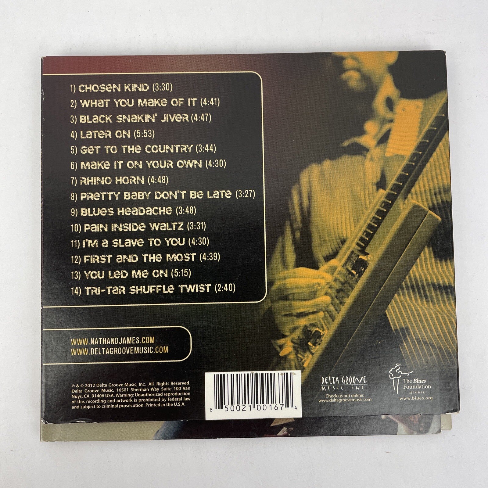 2 x Nathan James - Hear Me Calling & what You Make of It - Digital Audio CD - JK