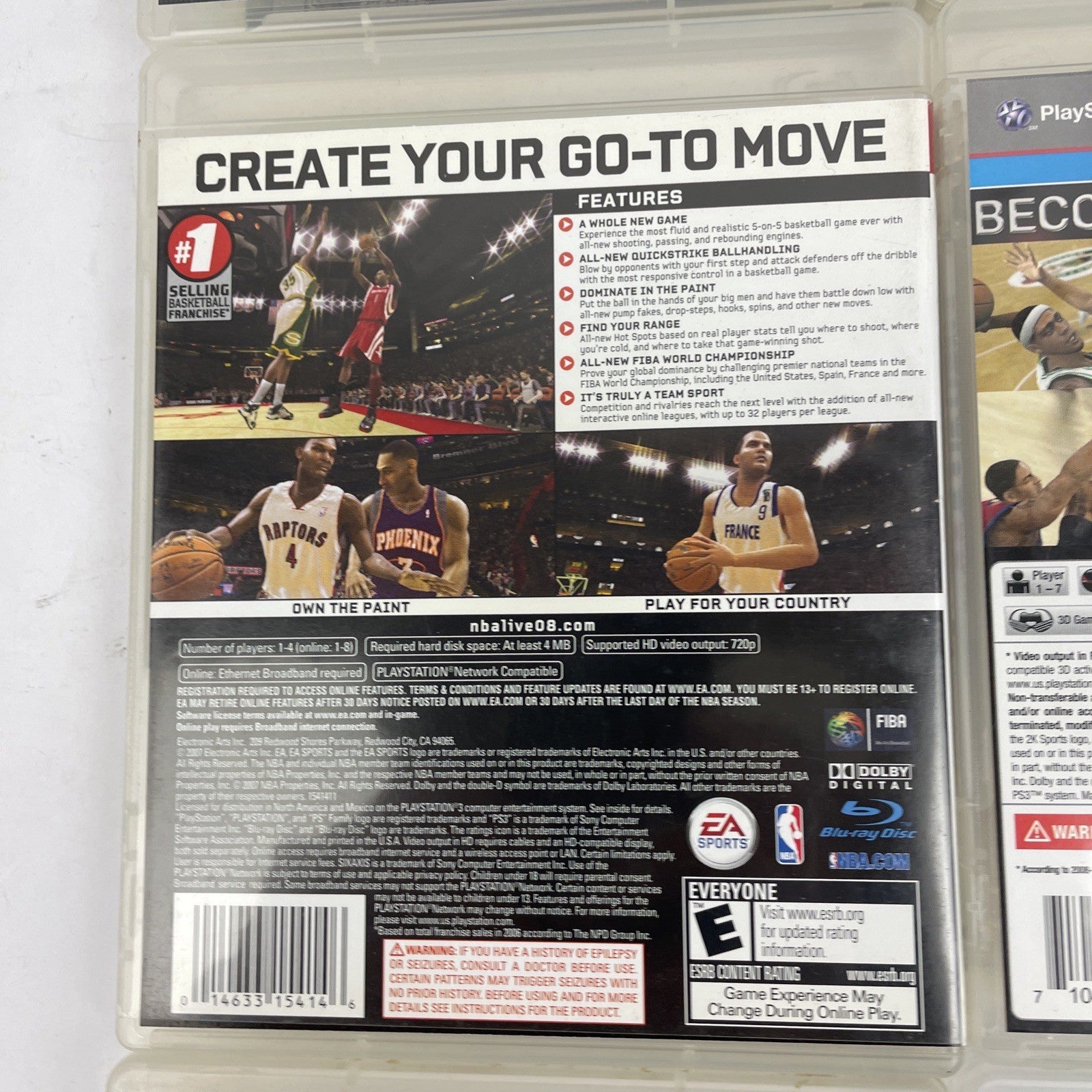 Lot of 9 PS3 Playstation 3 Sports Video Games Madden NBA NHL FIFA MLB Champions