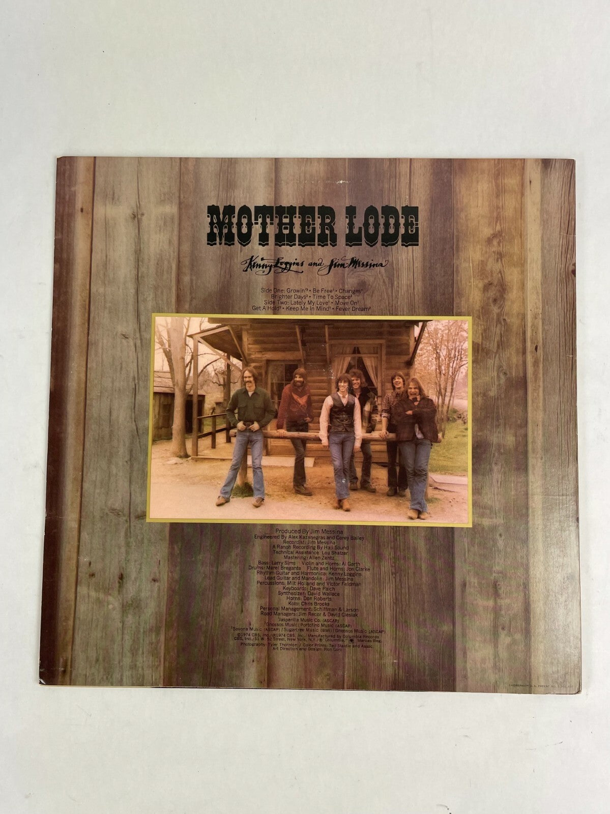 Mother Lode Kinny Loggins and Sim Missina Vinyl Record