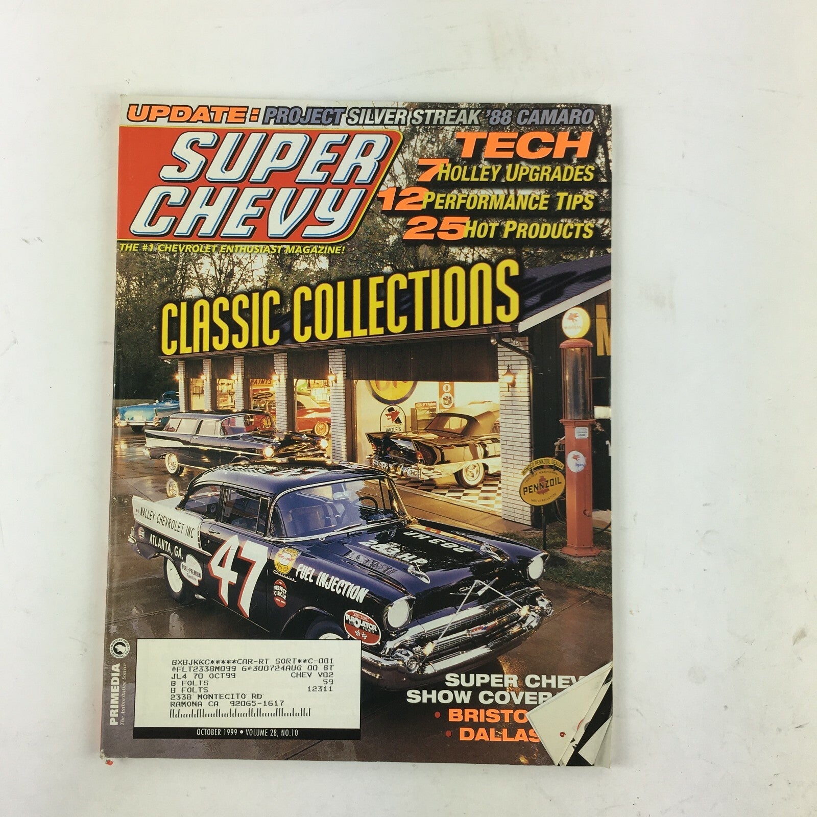 October 1999 Vol 28 Super Chevy Magazine Classic Collections 7 Holley Upgrades