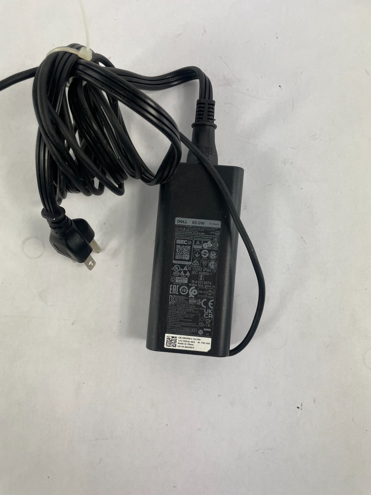 Geniune Dell HA65NM190 Output 20.0V 3.25A Power Supply Adapter B01