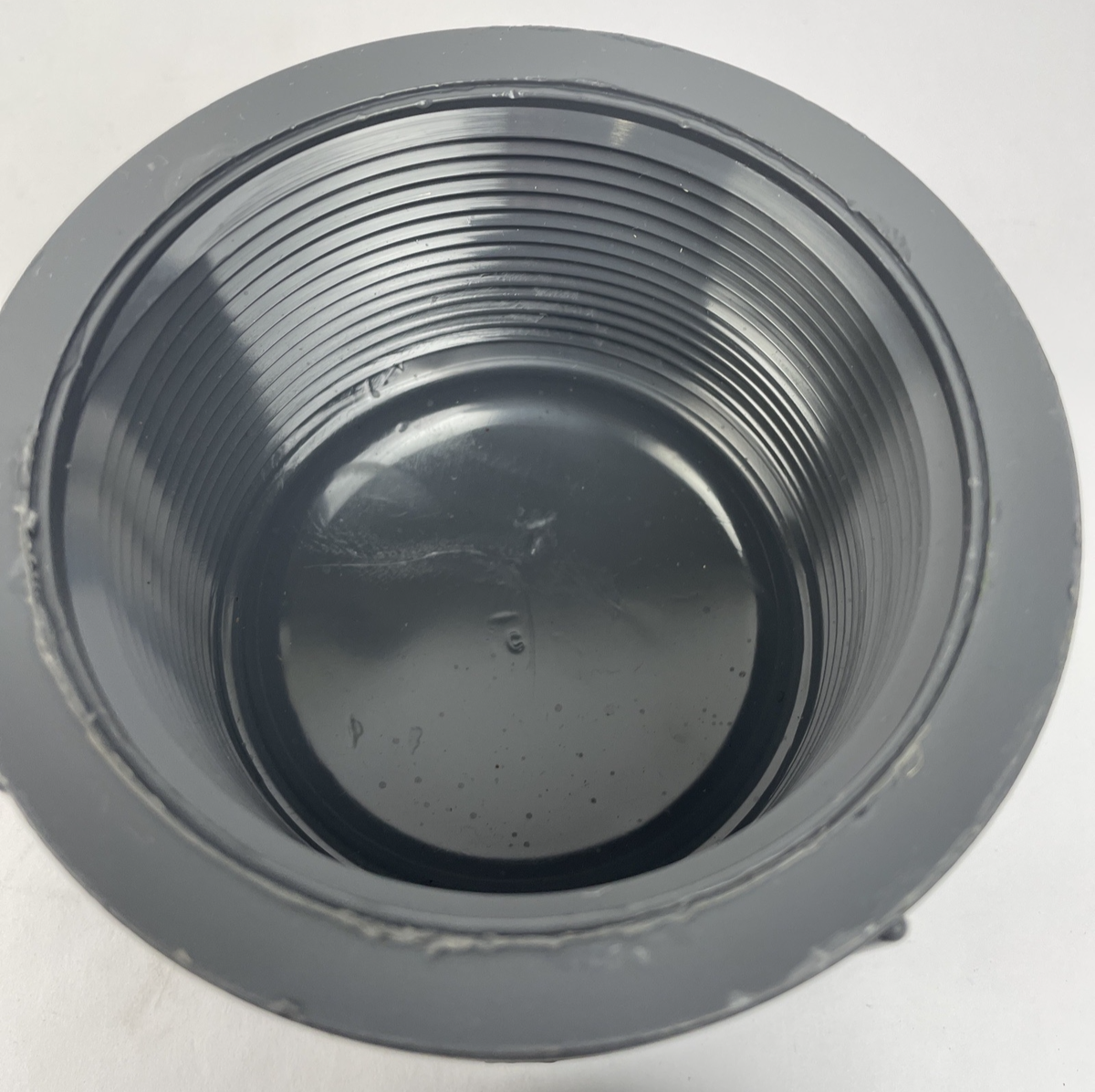 Lot of 2 x Lasco/Spears 3” PVC Threaded Cap Schedule 80 PVCI D2464 / D2467 NSFpw