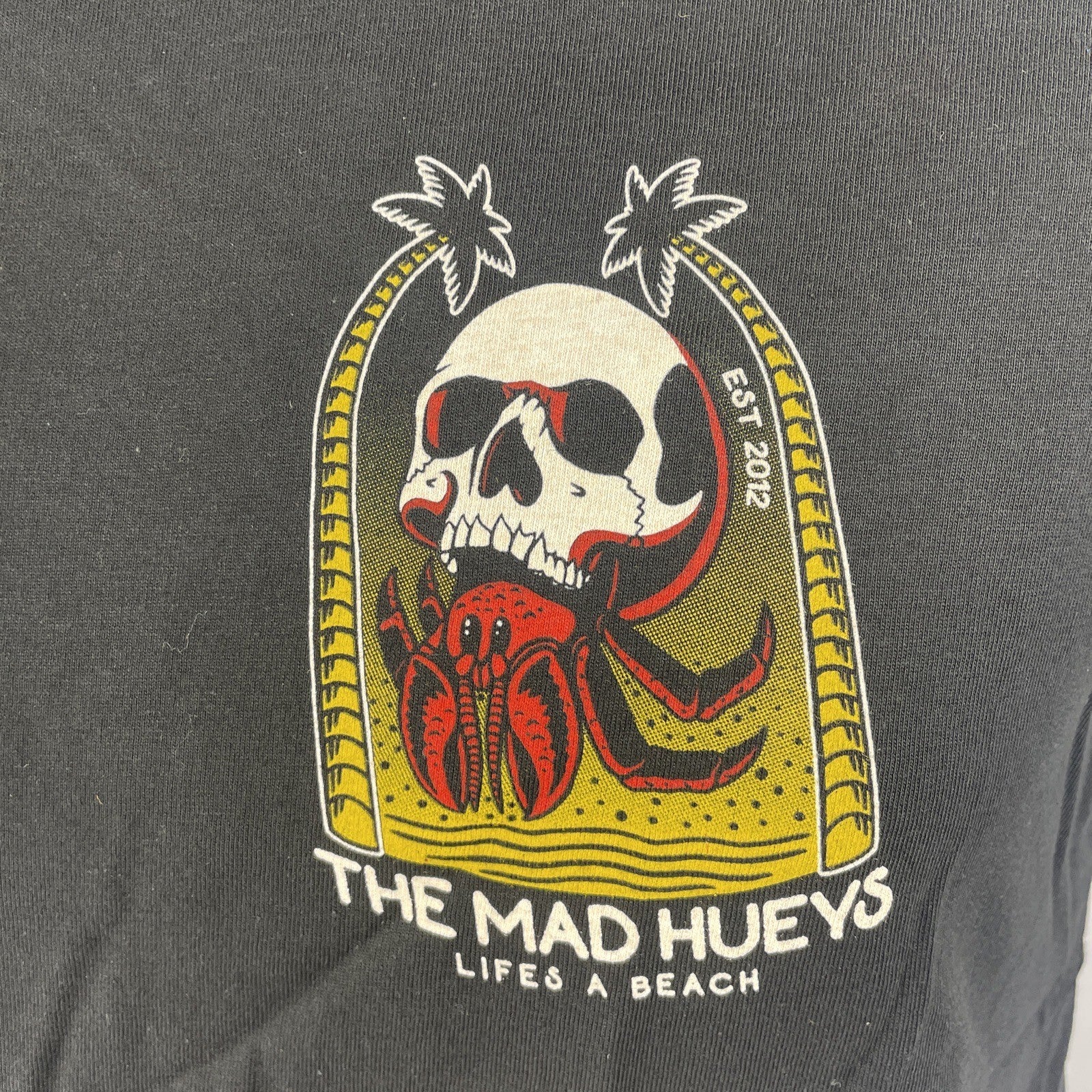 Lot of 3 x NEW Original THE MAD HUEYS Ocean Fishing 2 x SS 1 x LS T-Shirt Small