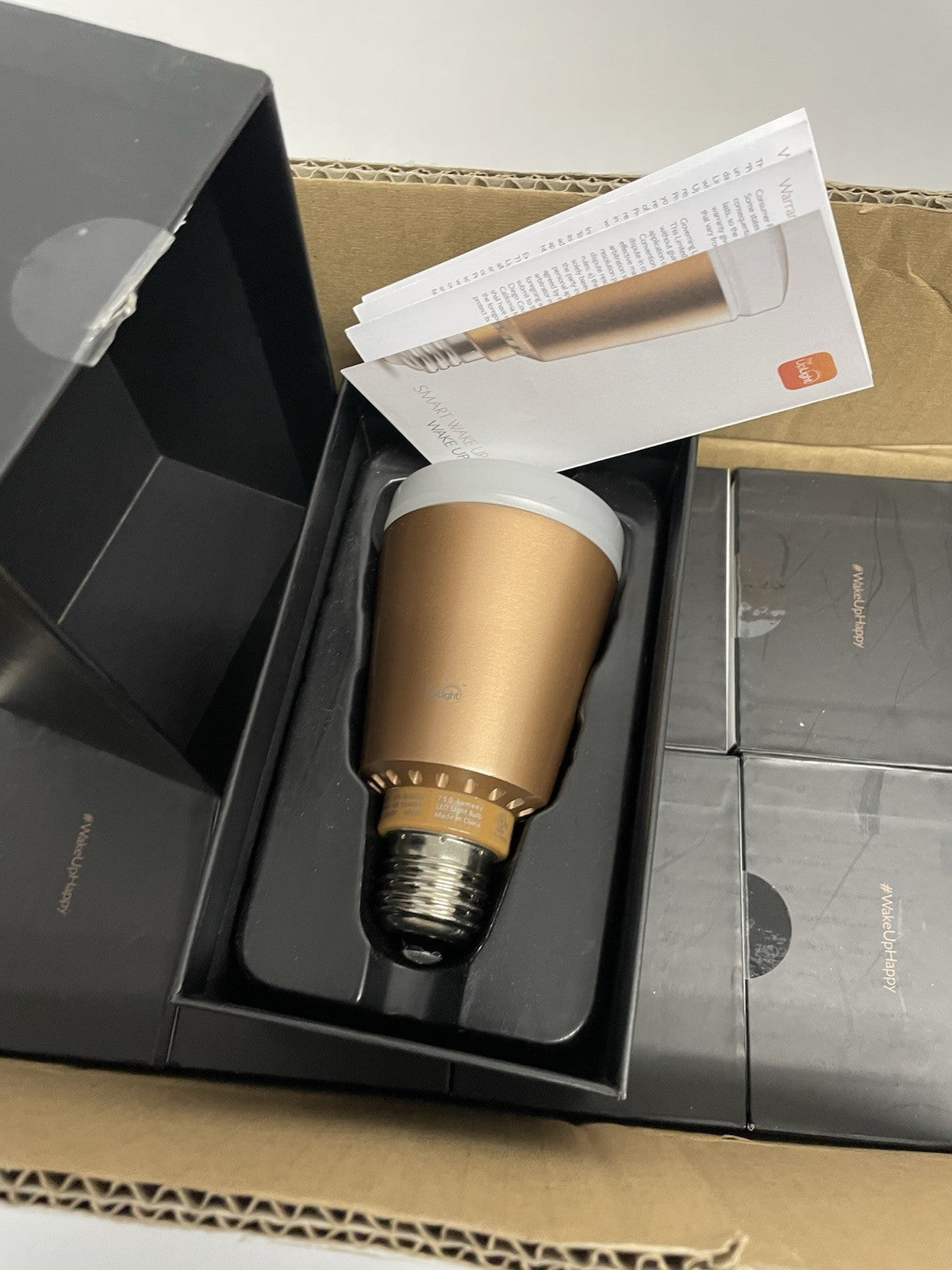 Lot of 10 : The Up Light Wake Up Light Sunrise & Sunset Simulation LED BULB