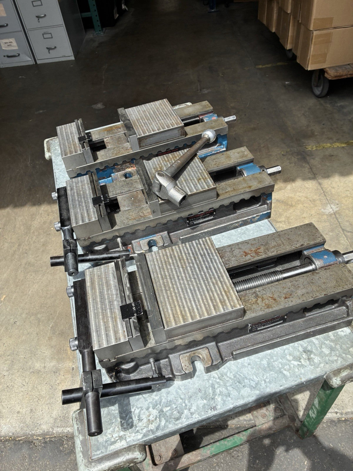 Lot of 3 : Shars 690V 6" CNC Premium Milling Machine Vises Precision Vise
