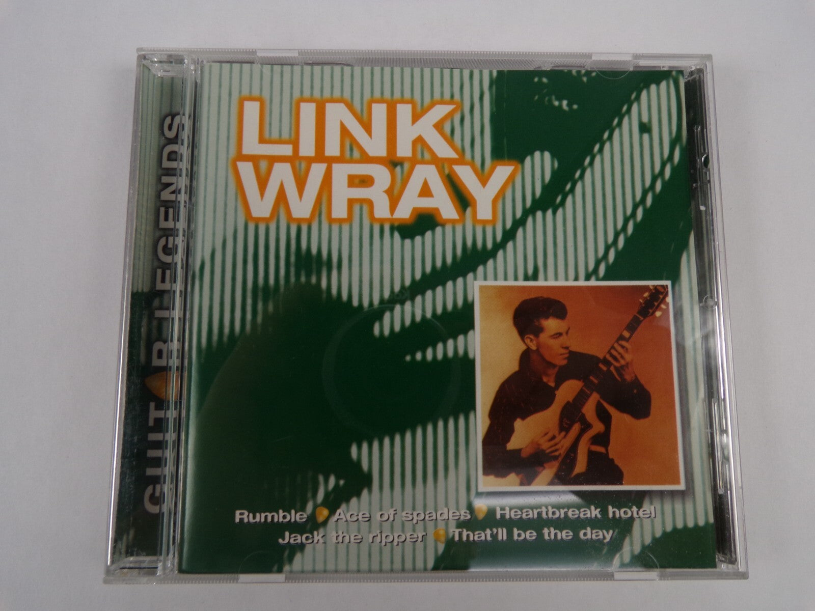 Link Wray Guitar Legends Rumble Run Boy Run Zip Code Tammy The Sweeper CD#40