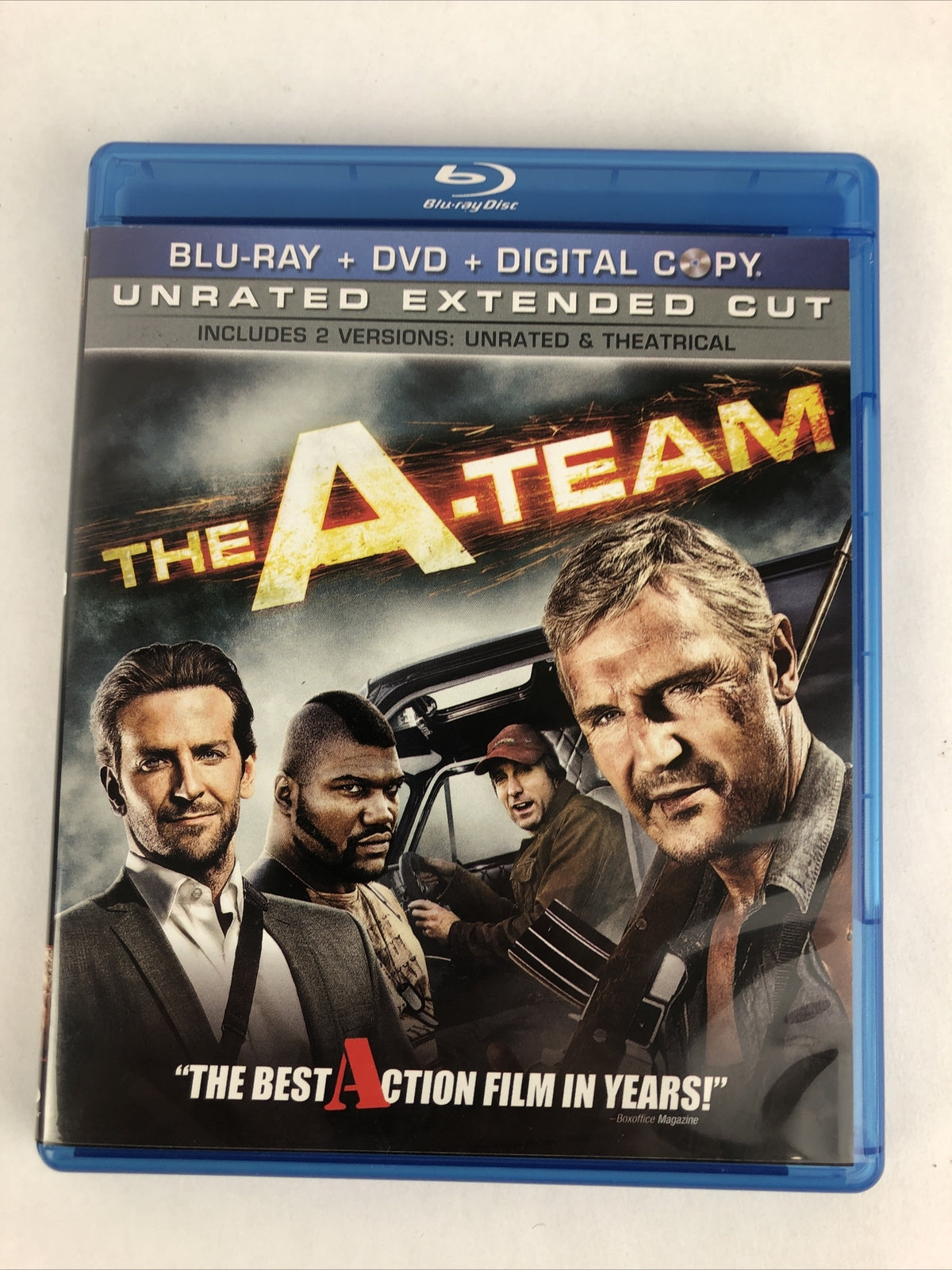 The A-Team DVD, Unrated Extended Cut AND Theatrical Version, Mint Discs