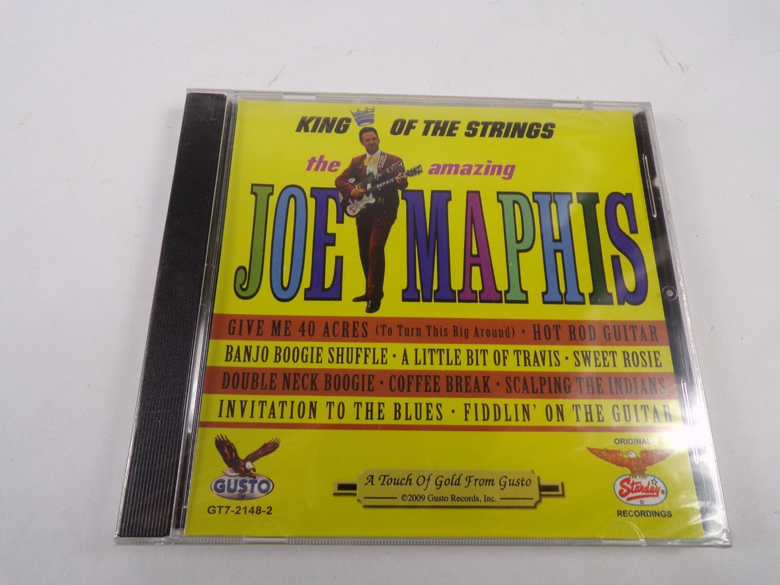The Amazing Joe Maphis King Of The Strings Hot Rod Guitar Sweet Rosie CD#62