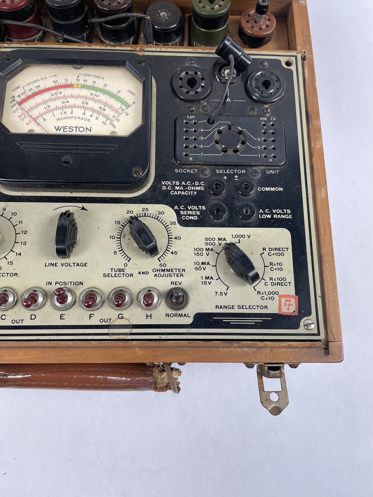 Weston Model 774 TYPE 4 VALVE TUBE TESTER ANALYSER