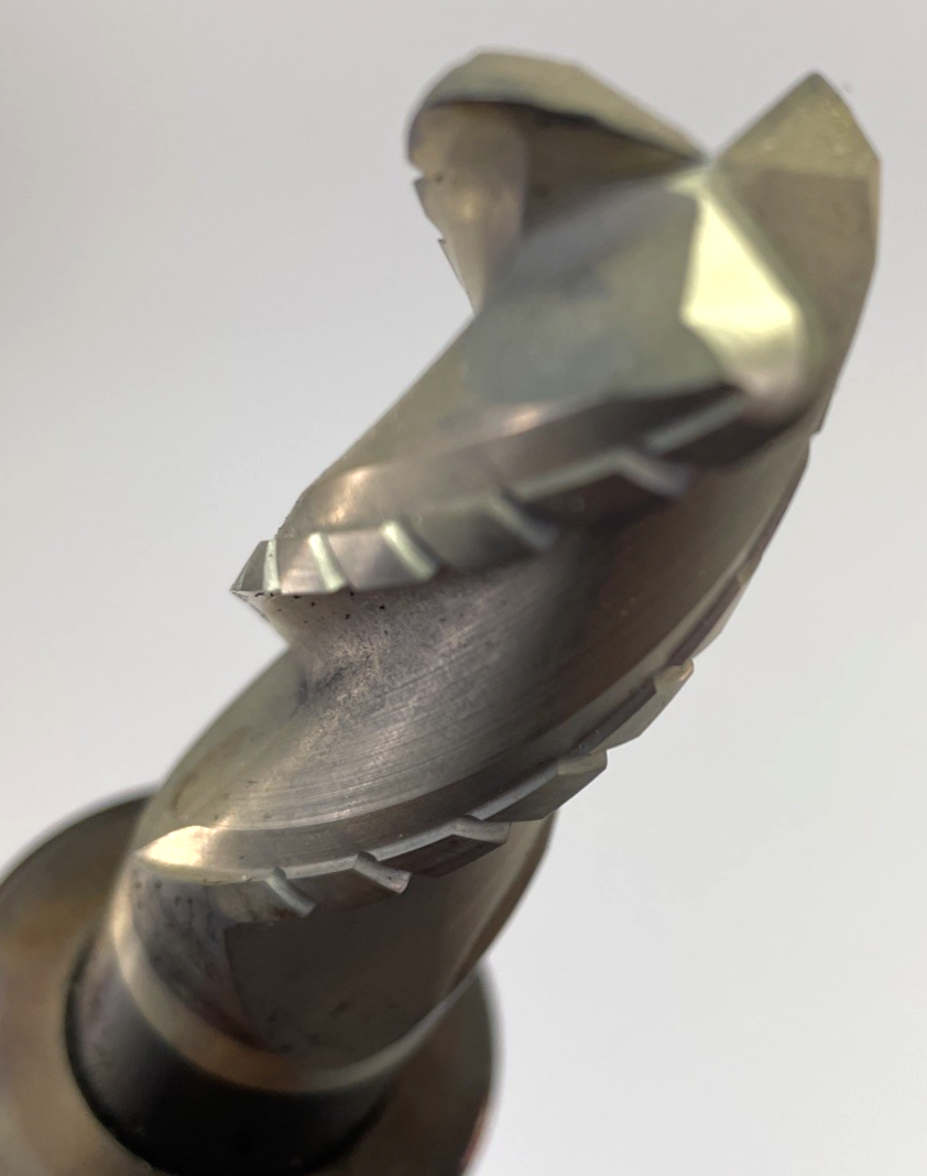 HAAS C40SF .750 x 3.15 Shrink Fit Holder 04-0048 CAT40 25K w 3 Prong End Mill