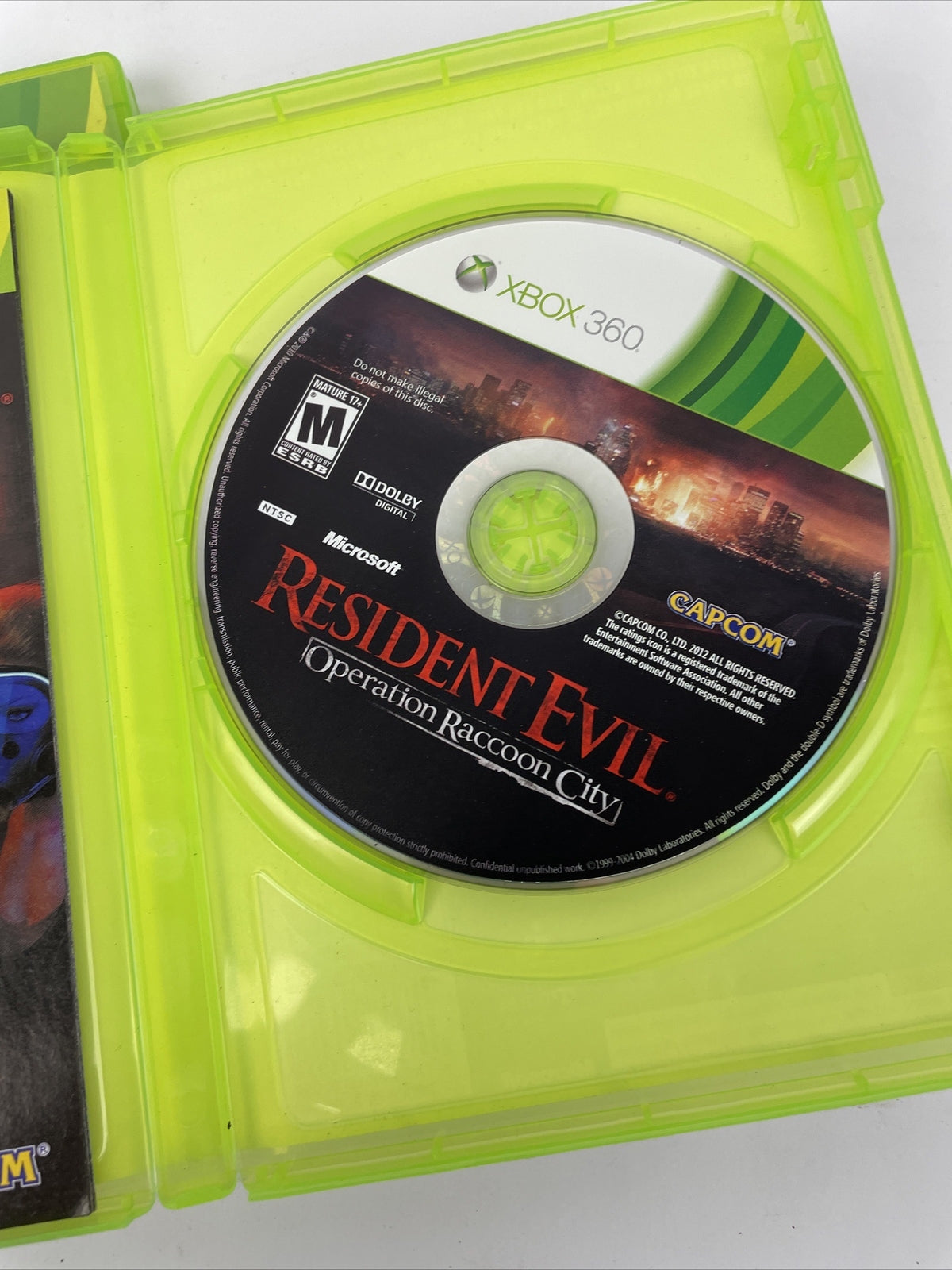 2 x Resident Evil - Operation Raccoon City Resident Evil 6 ~ Xbox 360 Complete