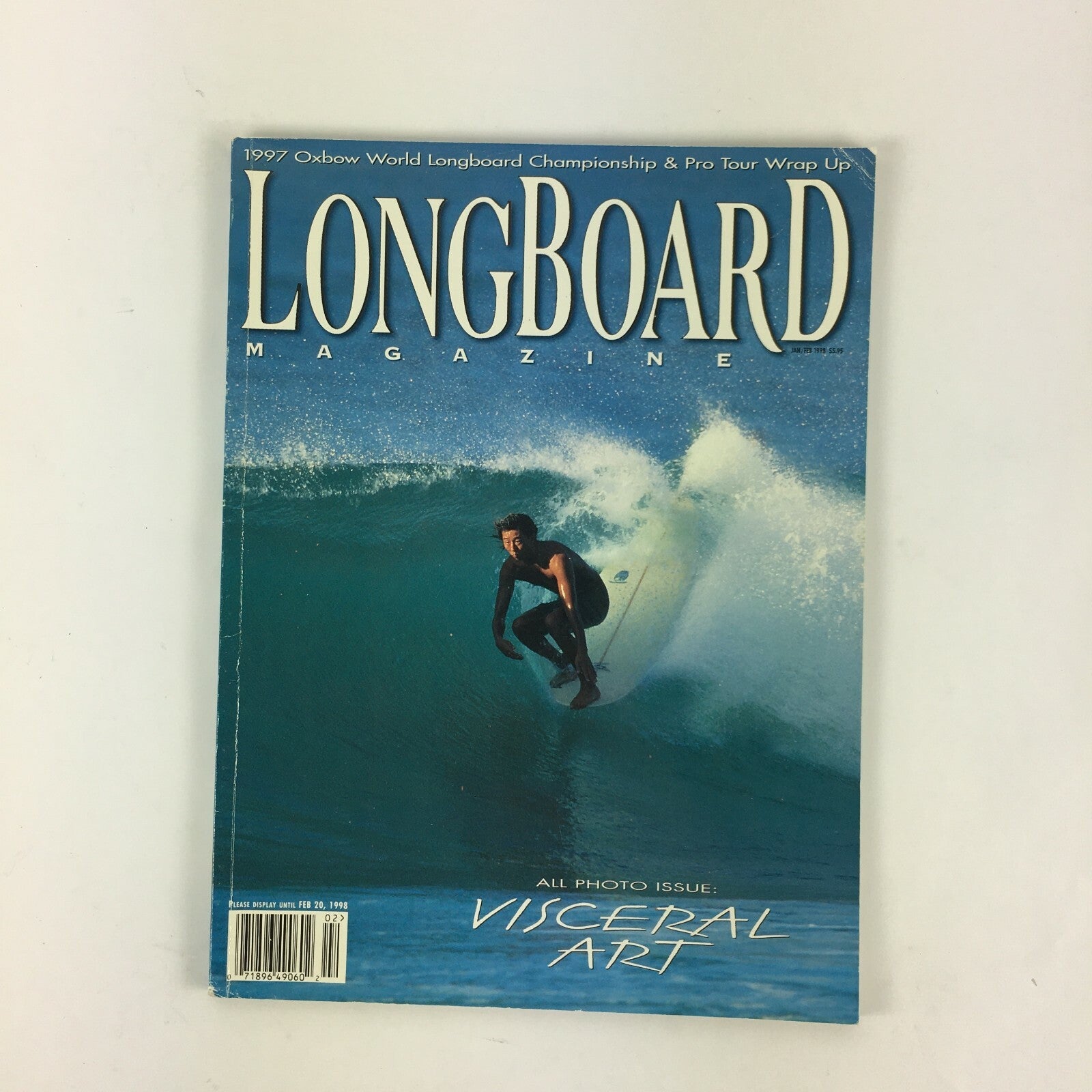 February 1998 Longboard Magazine All Photo Issue Visceral Art Oxbow World