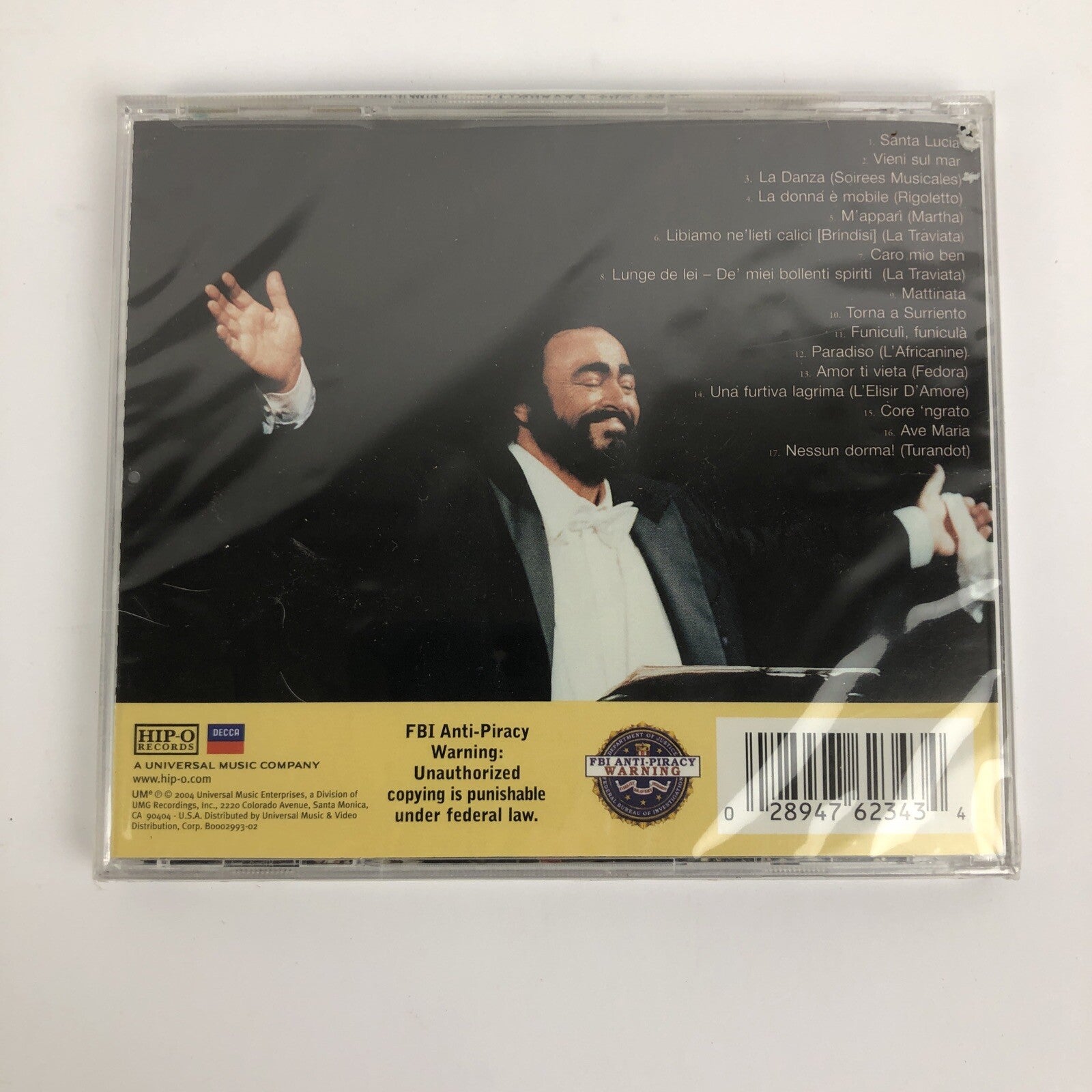 20th Century Masters: Millennium Collection PAVAROTTI LUCIANO Original sealed #5