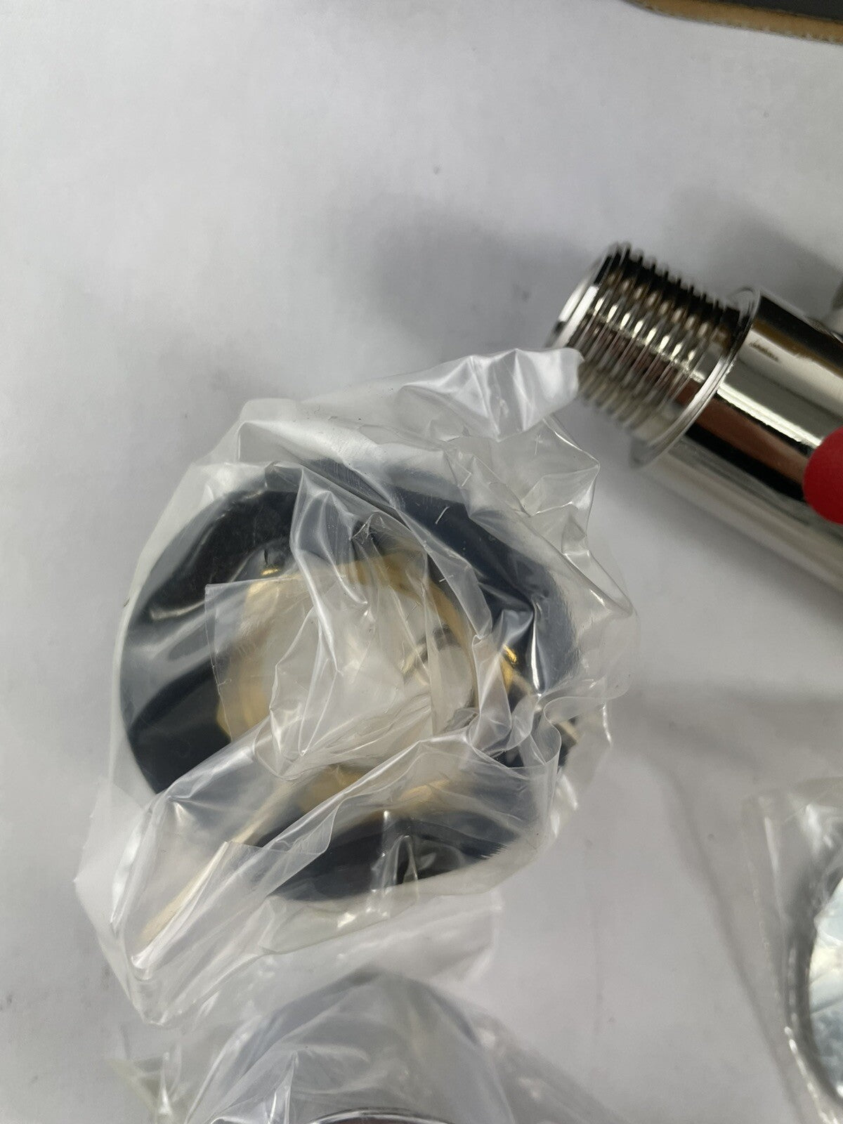 Vola Stop Valve S50DH Stop Valve, Standard 25 mm, Anti-Clockwise polished chrome