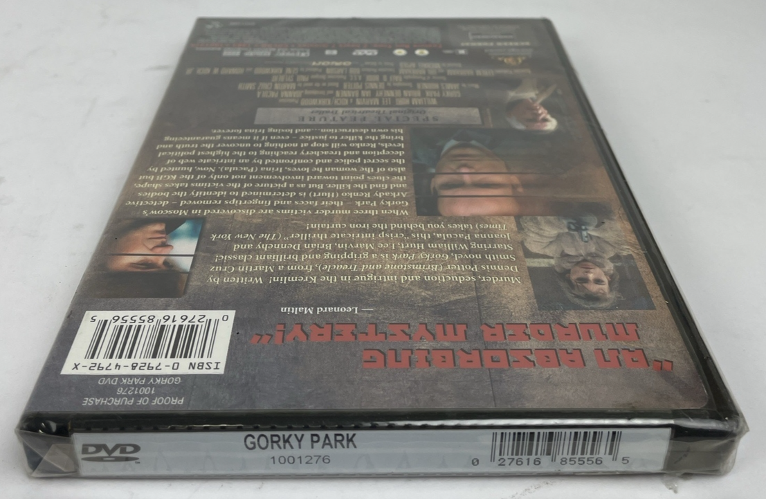 Gorky Park MGM DVD Video William Hurt Lee Marvin Brand New and Sealed