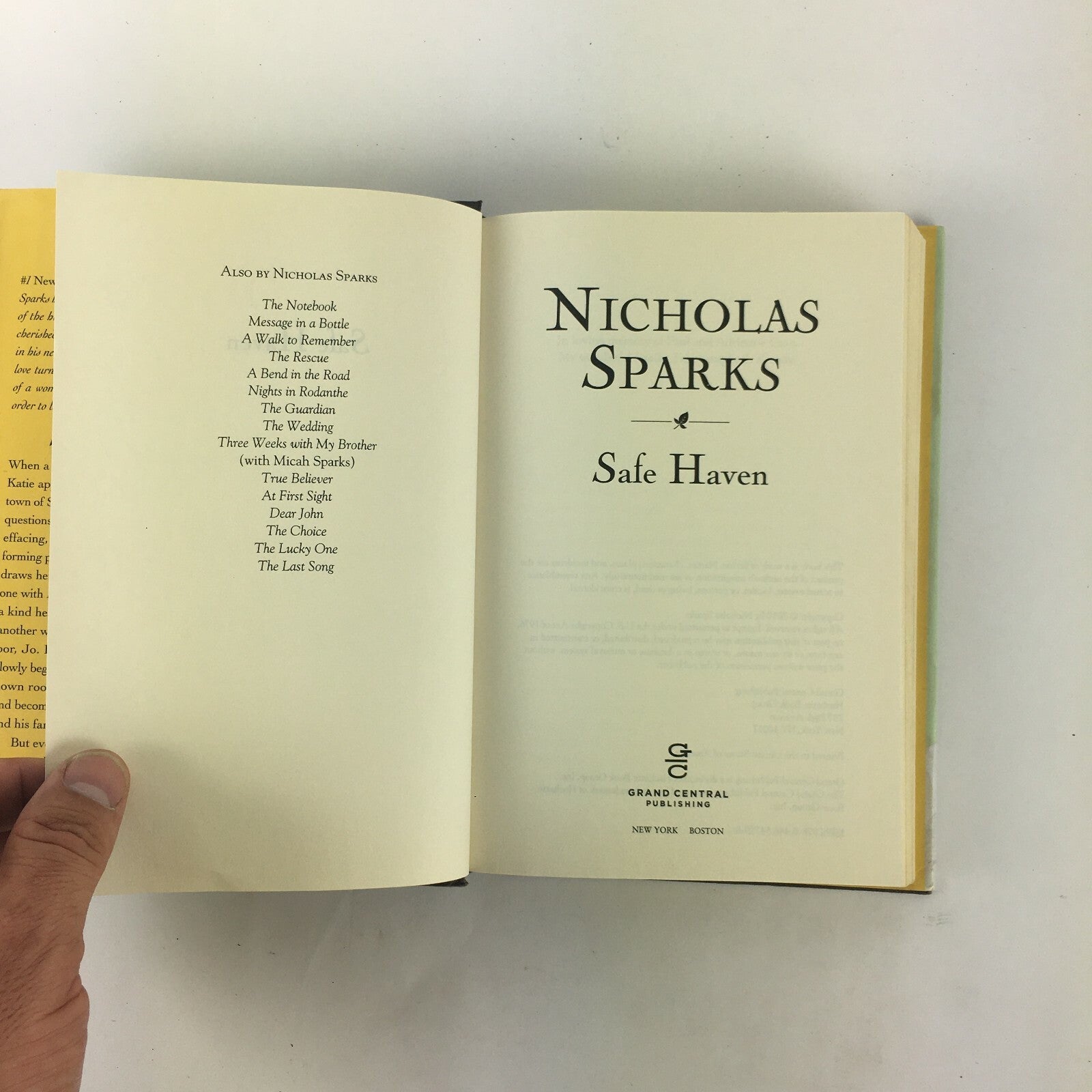 Nicholas Sparks Safe Haven