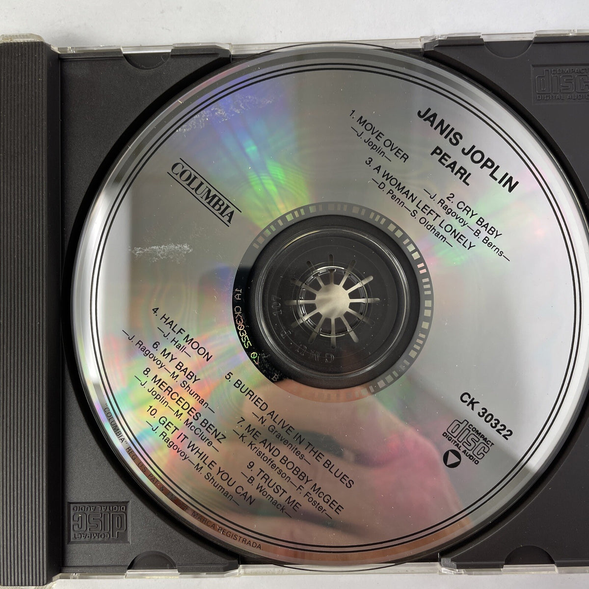 Janis Joplin & the Full Tilt Boogie Band - Pearl CD (1990) #20