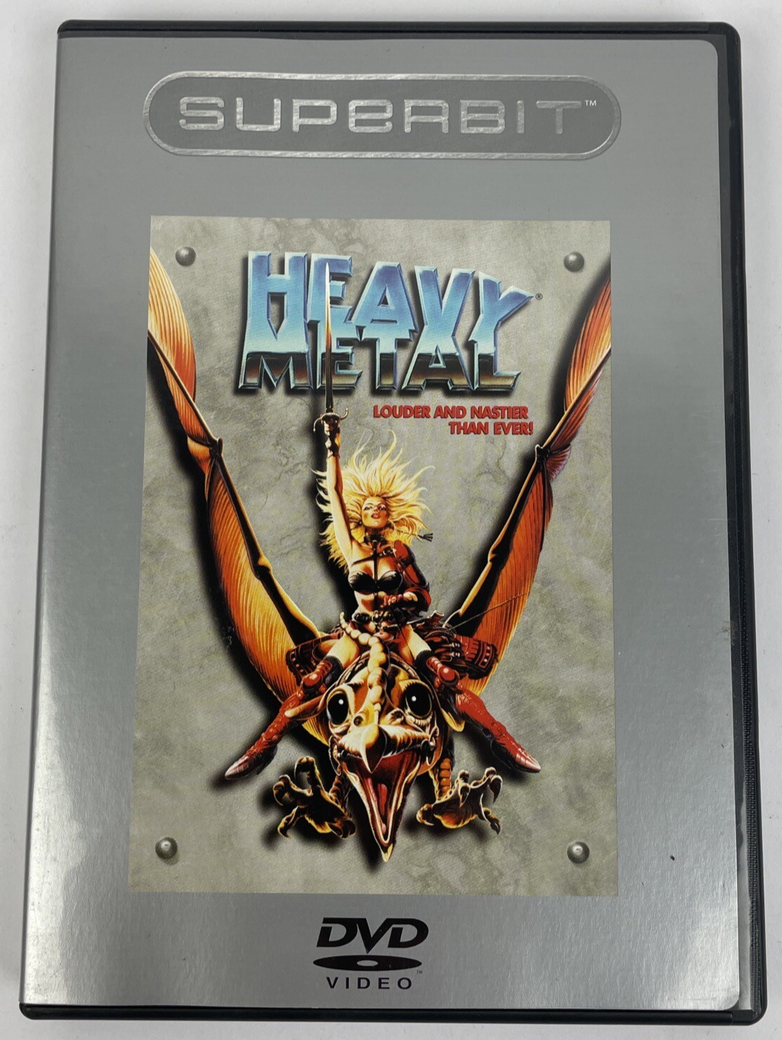 Heavy Metal (DVD Video 2003, Superbit) Columbia Tri-Star Rated R Mint Disc
