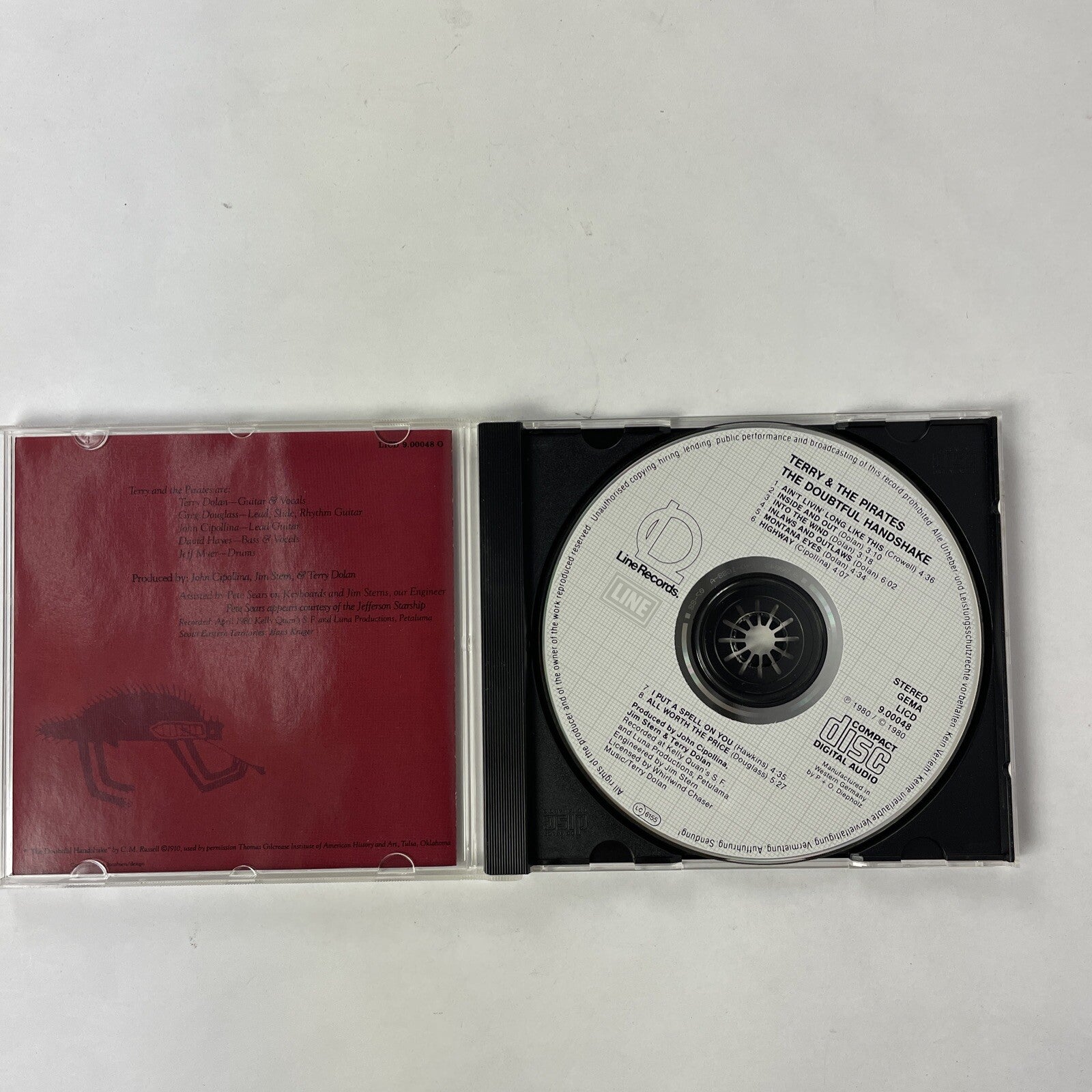 Terry & Pirates - Doubtful Handshake CD #20