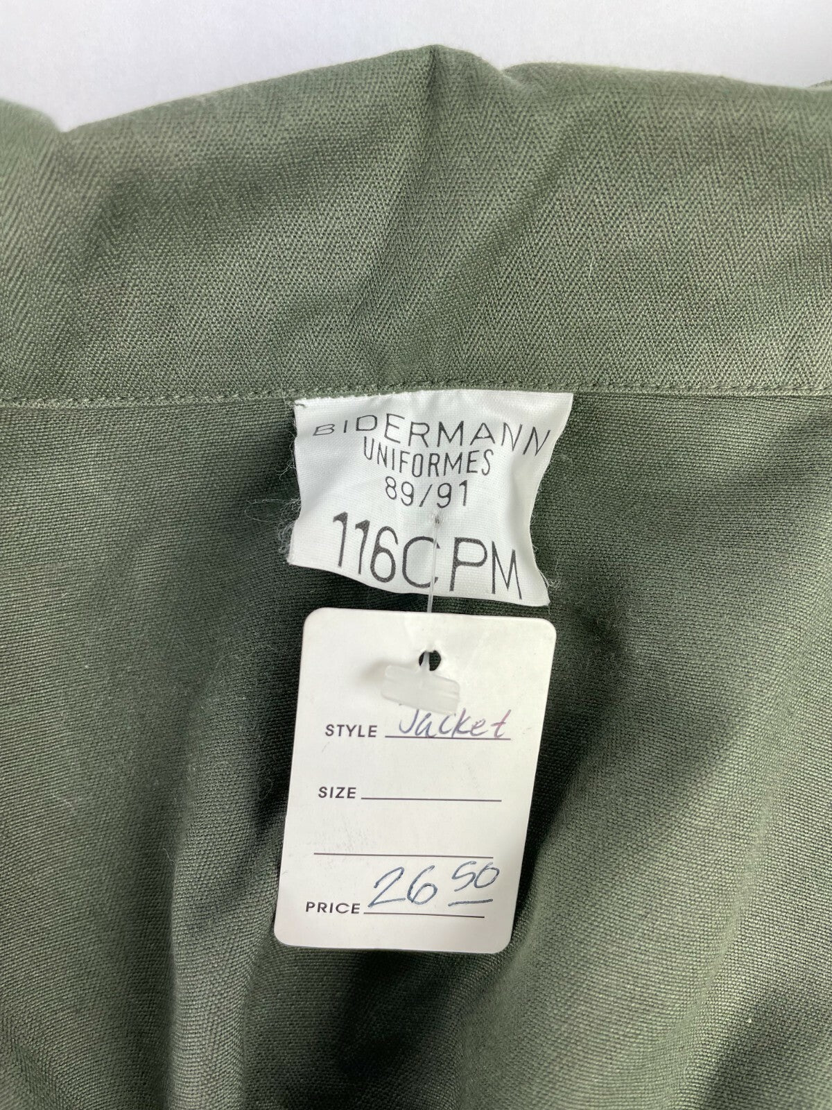 Bidermann Uniform / Battle Dress XL Regular Waist 27 Sleeve 22 Shoulder 21 L7
