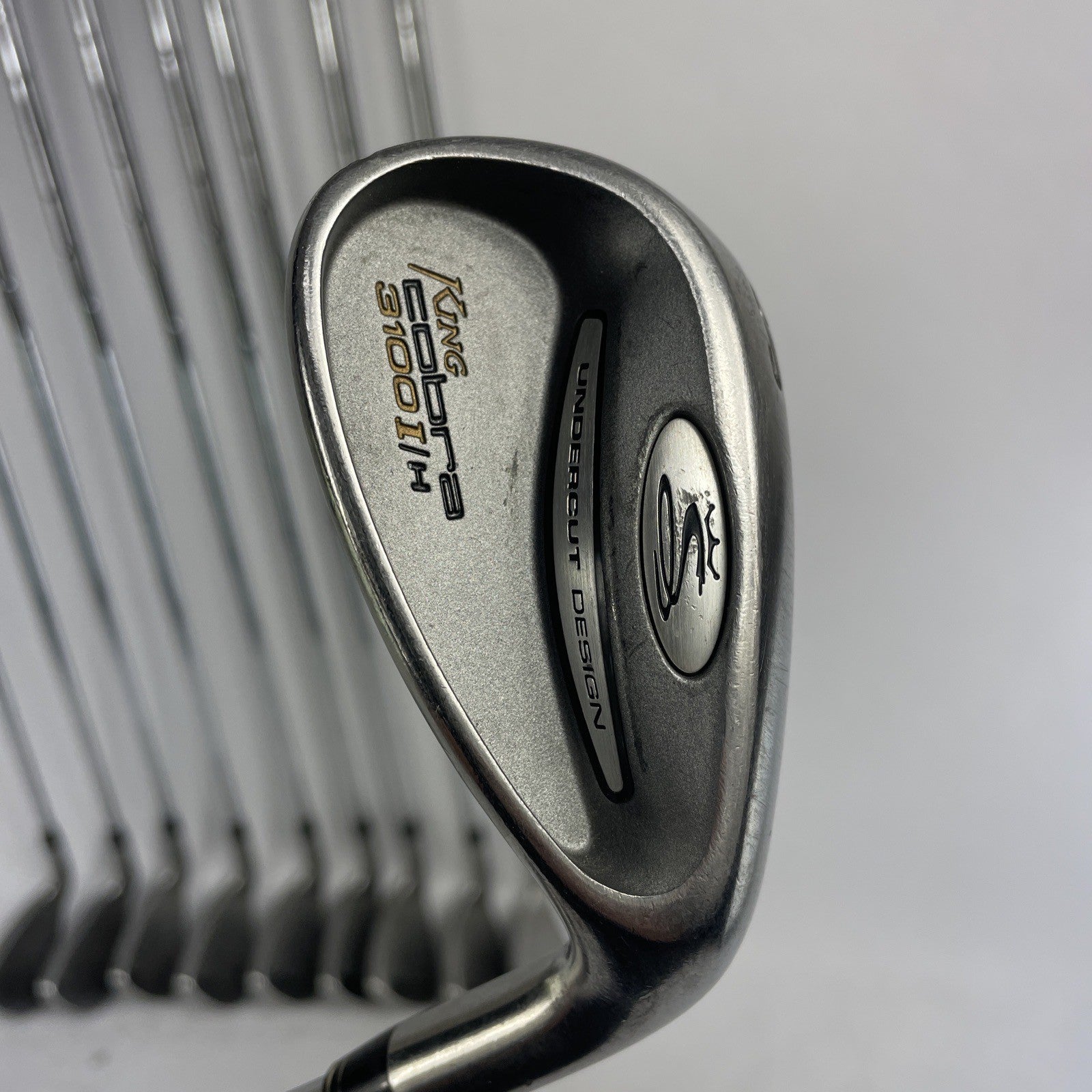 King Cobra 3400I/XH iron set 3 to SW NS PRO 1030H stiff flex right hand golf clubs