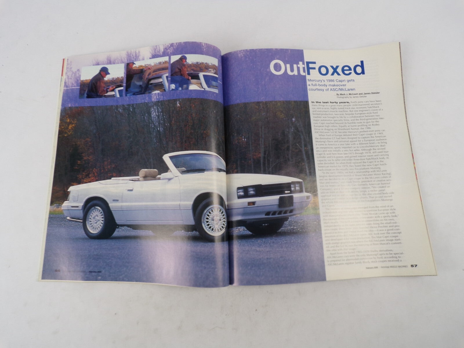 February 2005 Muscle Machines Magazine Vette: Performance Legend America's Icon