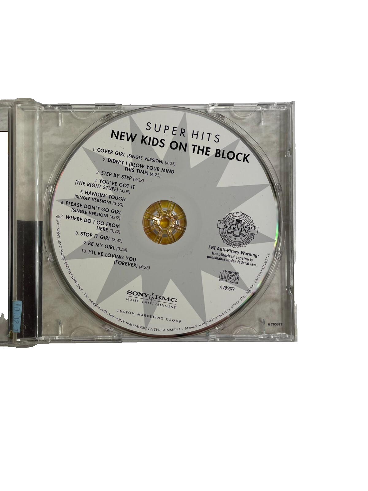 New Kids On The Block Super Hits Cover Girl Step By Step You've Got It CD#6