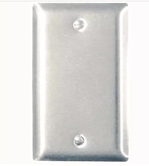 Pass and Seymour Legrand 1-Gang Stainless Steel Single Blank Wall Plate FSTSHP