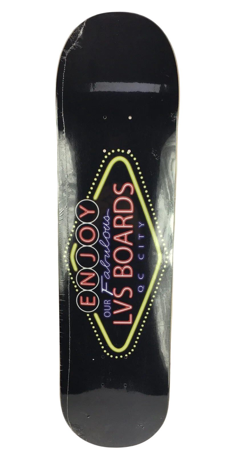 LVS Las Vegas C2 8 x 31.5-inch skateboard deck made from 7-ply Canadian maple.