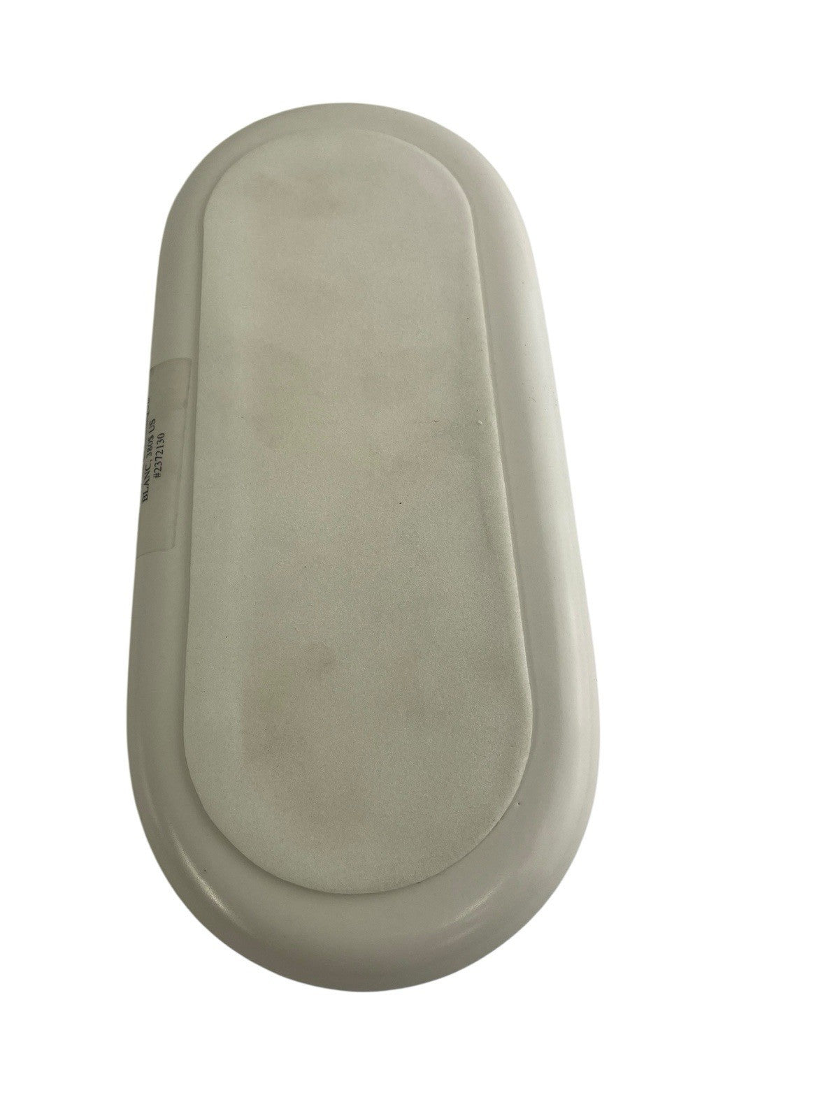 Gessi Goccia Art 38155 white ceramic soap dish luxury Italian bathroom accessory 12 inch x 5.5 inch