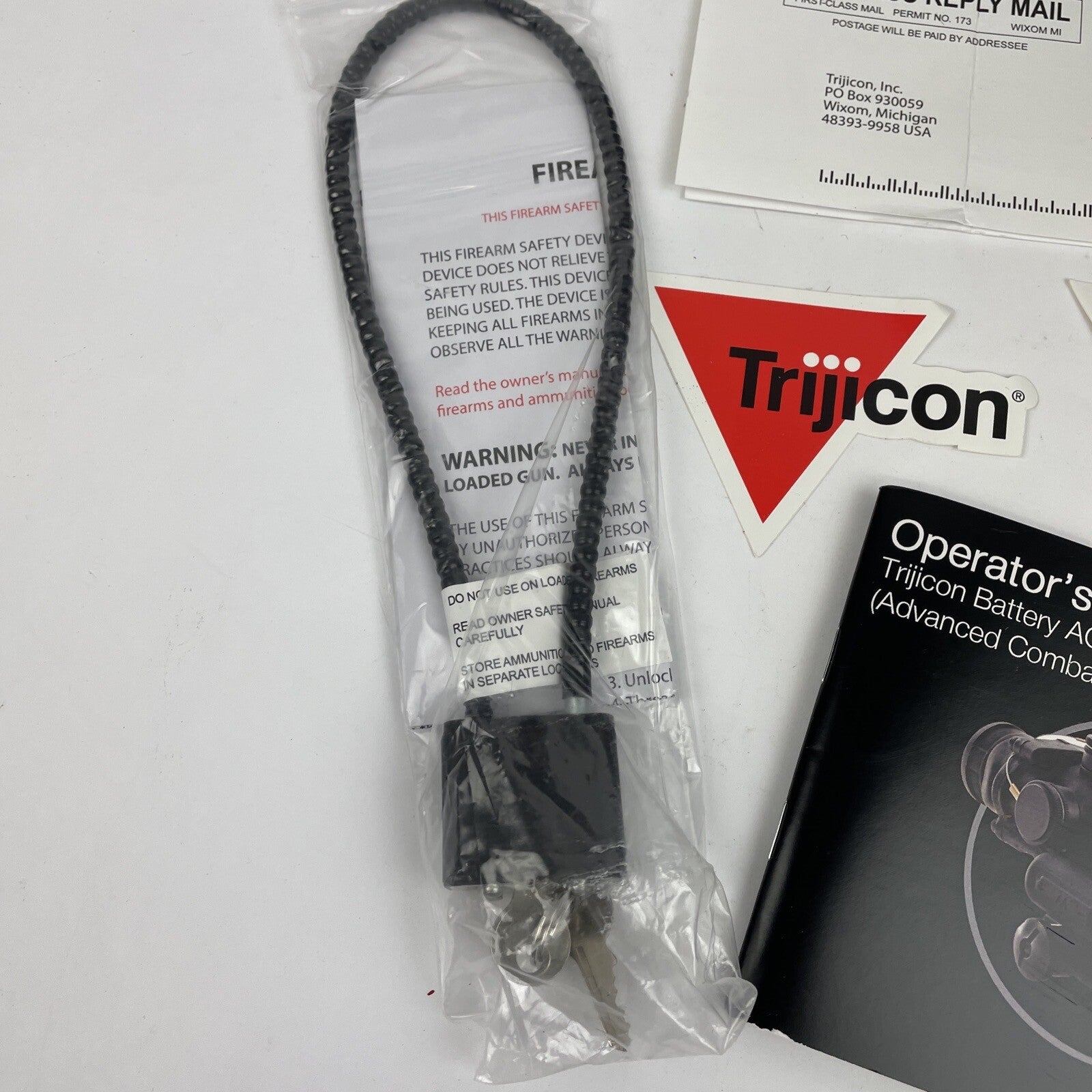 Trijicon MRO Empty Box Only Protective Carry Travel Hard Case Foam W Lock ++