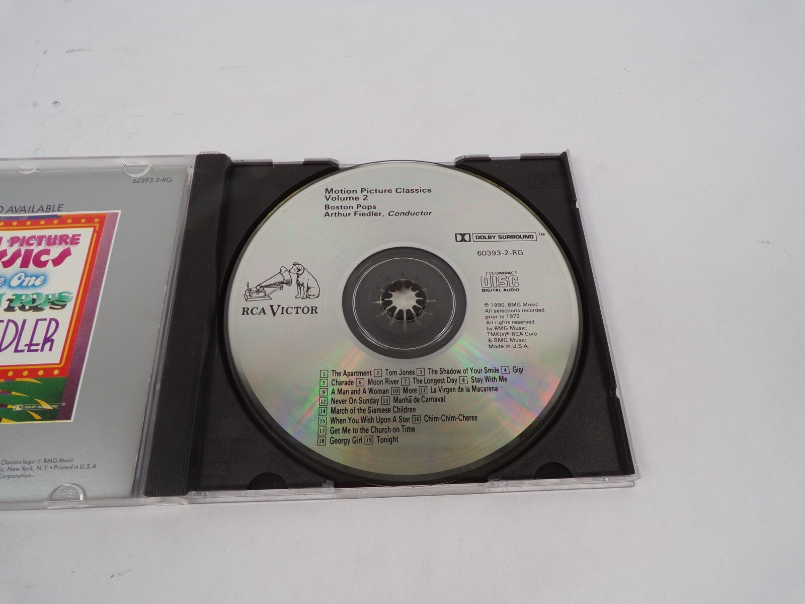 Motion Picture Classics, Volume 2 Boston Pops Arthur Fiedler The Apartment CD#68