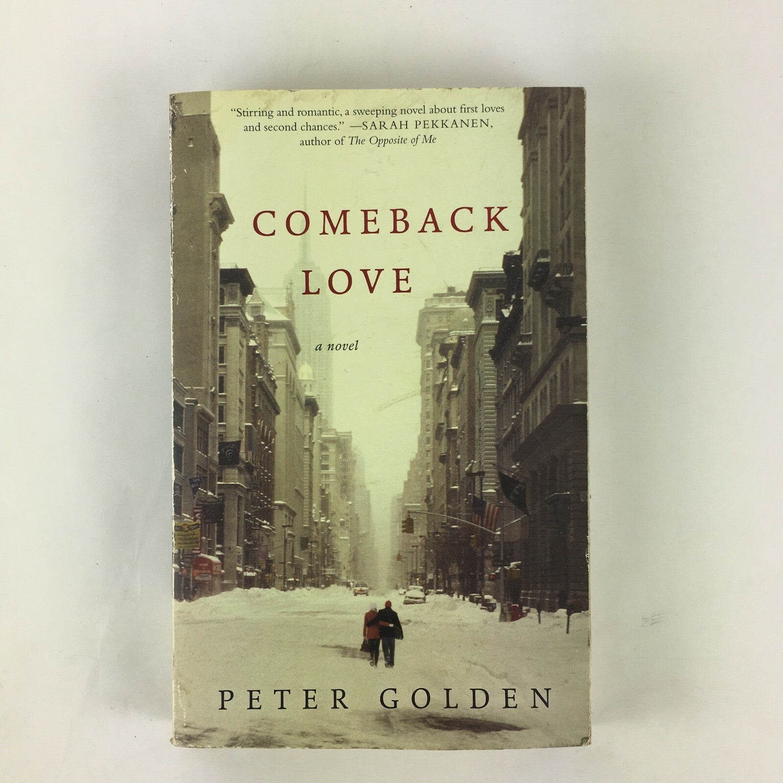 Come Back Love A Novel Peter Golden Sarah Pekkanen
