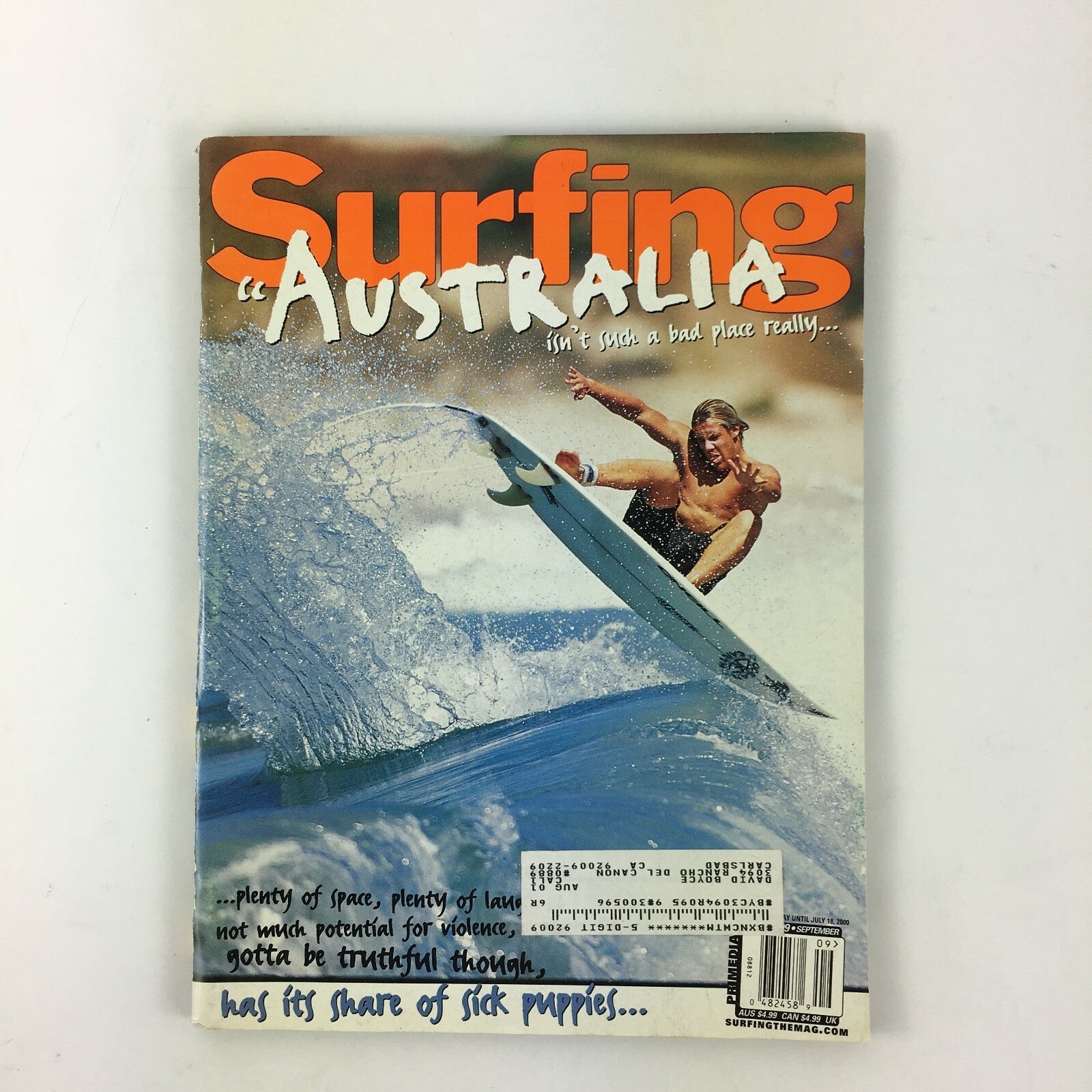 September 2009 Surfing Magazine Australia isn't such a bad place really....