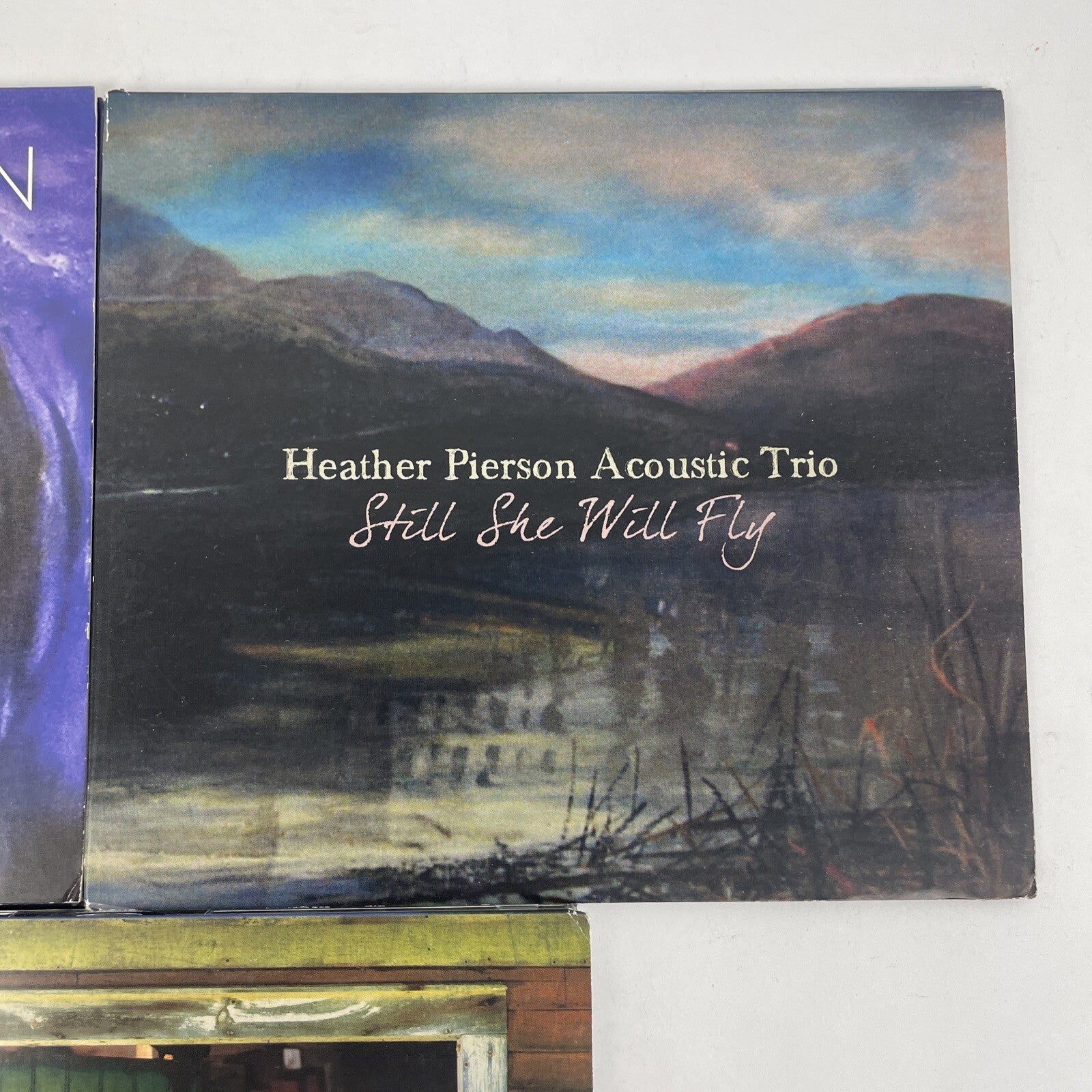 3 x HEATHER PIERSON Audio CD Lot - Motherless Child - Still She Will Fly - THWOL