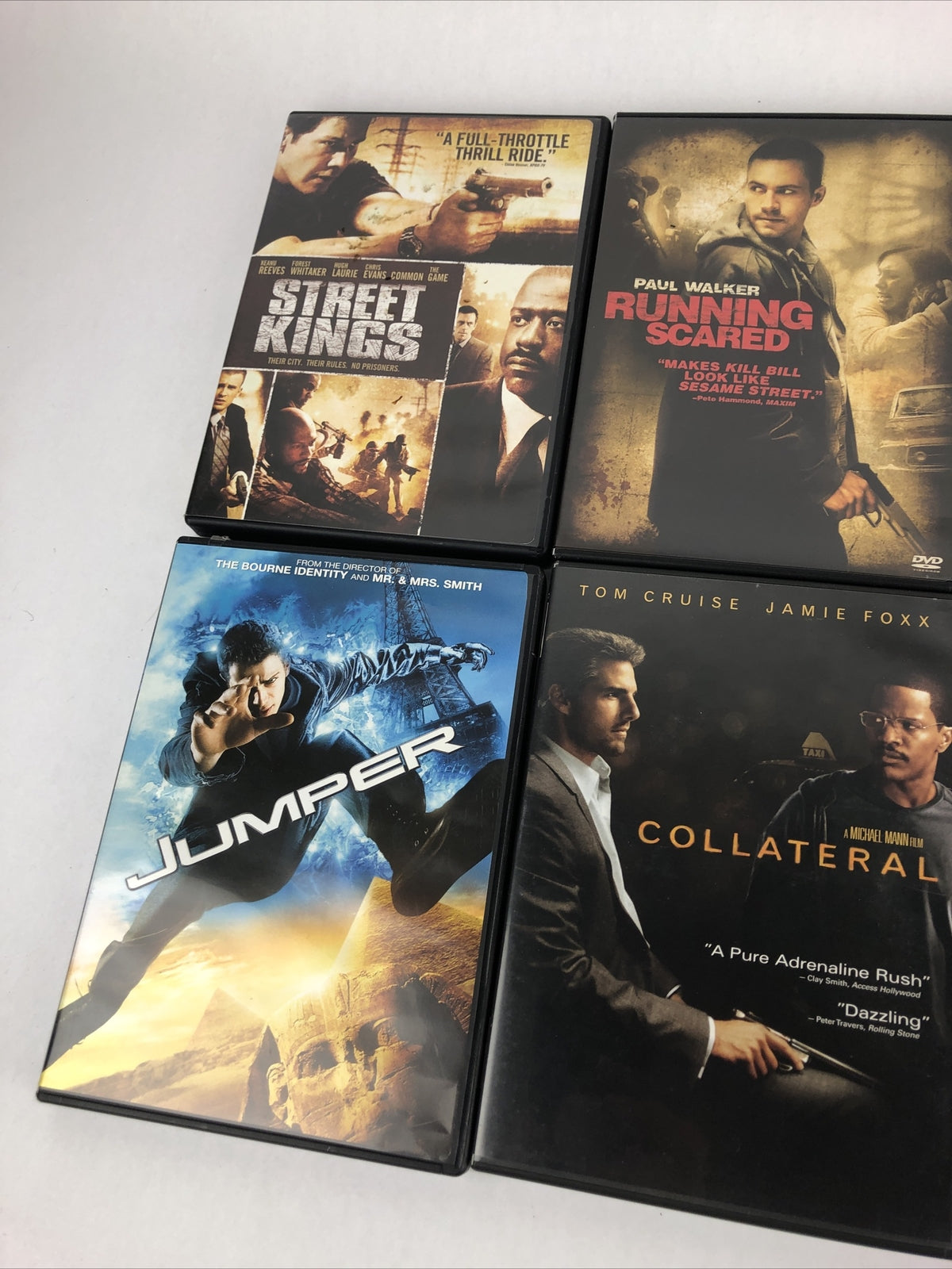 Lot of 12 Action, Drama DVD Movies Will Smith Mark Wahlberg Paul Walker Foxx