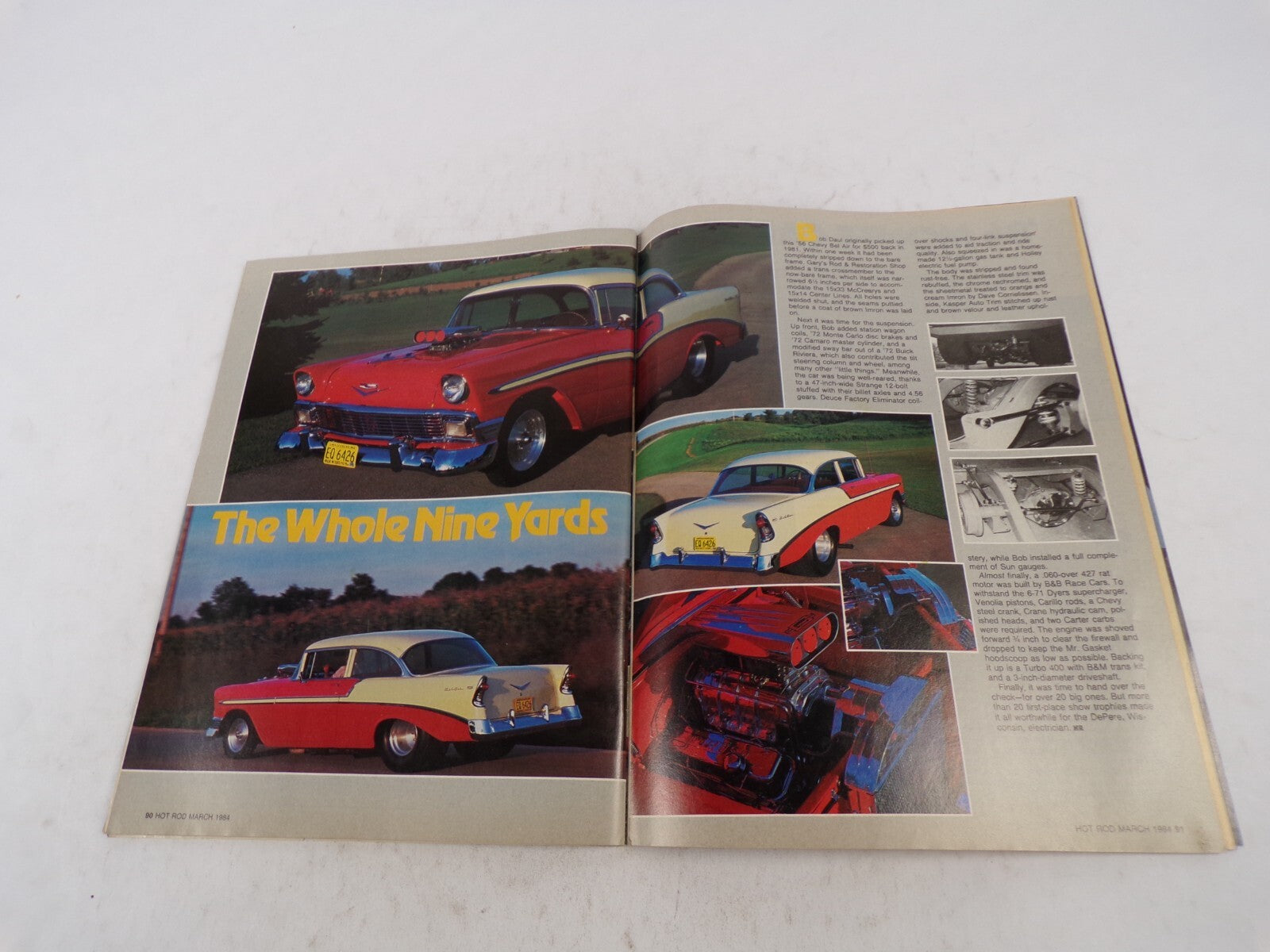 April 1988 Hot Rodding Magazine Behind The Scenes 260MPH Funny Cars Automotive
