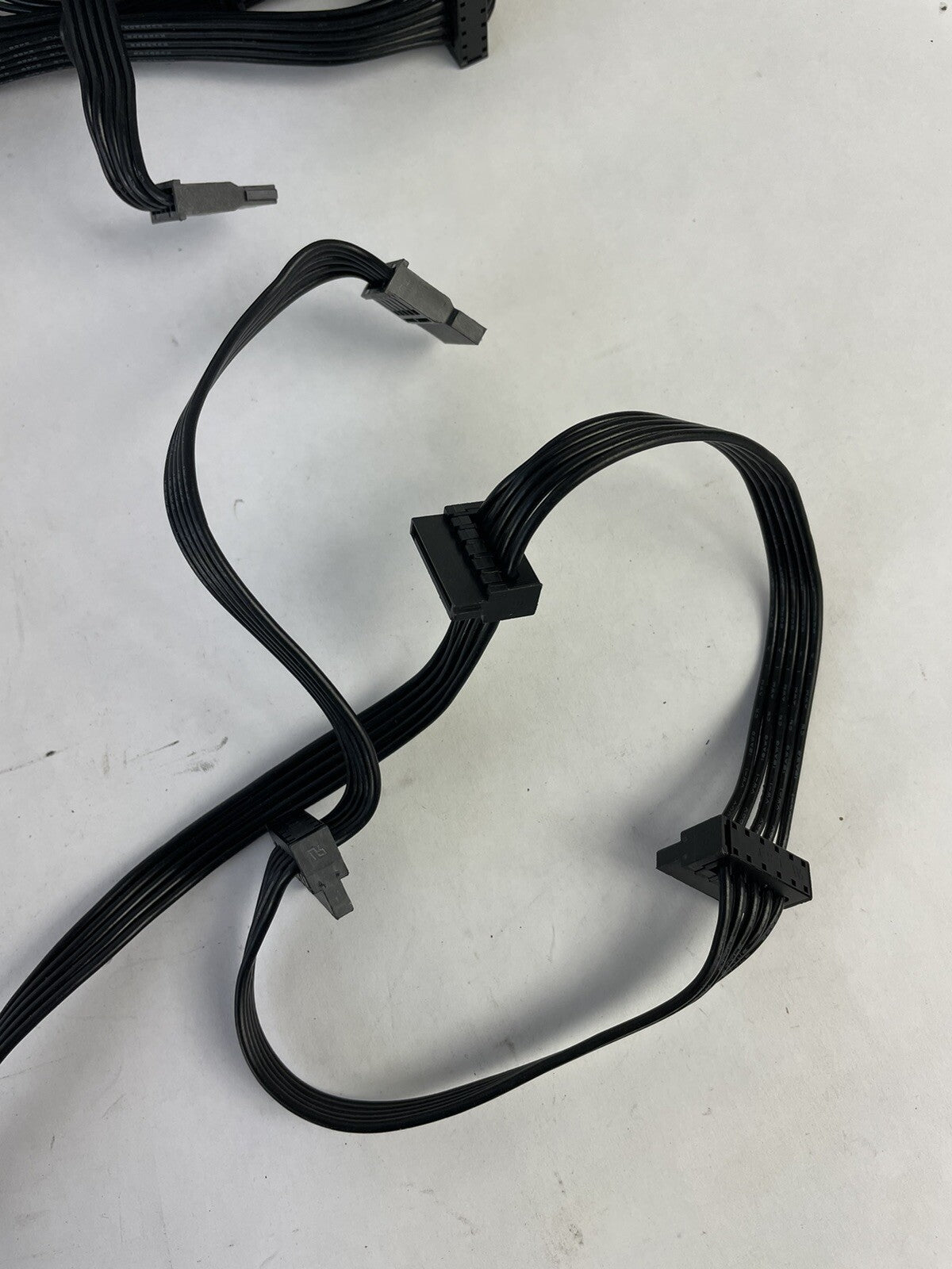 Lot of 11: PCI-E 6Pin 1 to 4 SATA Power Cable CORSAIR RM1000x RM850x RM750X PSU