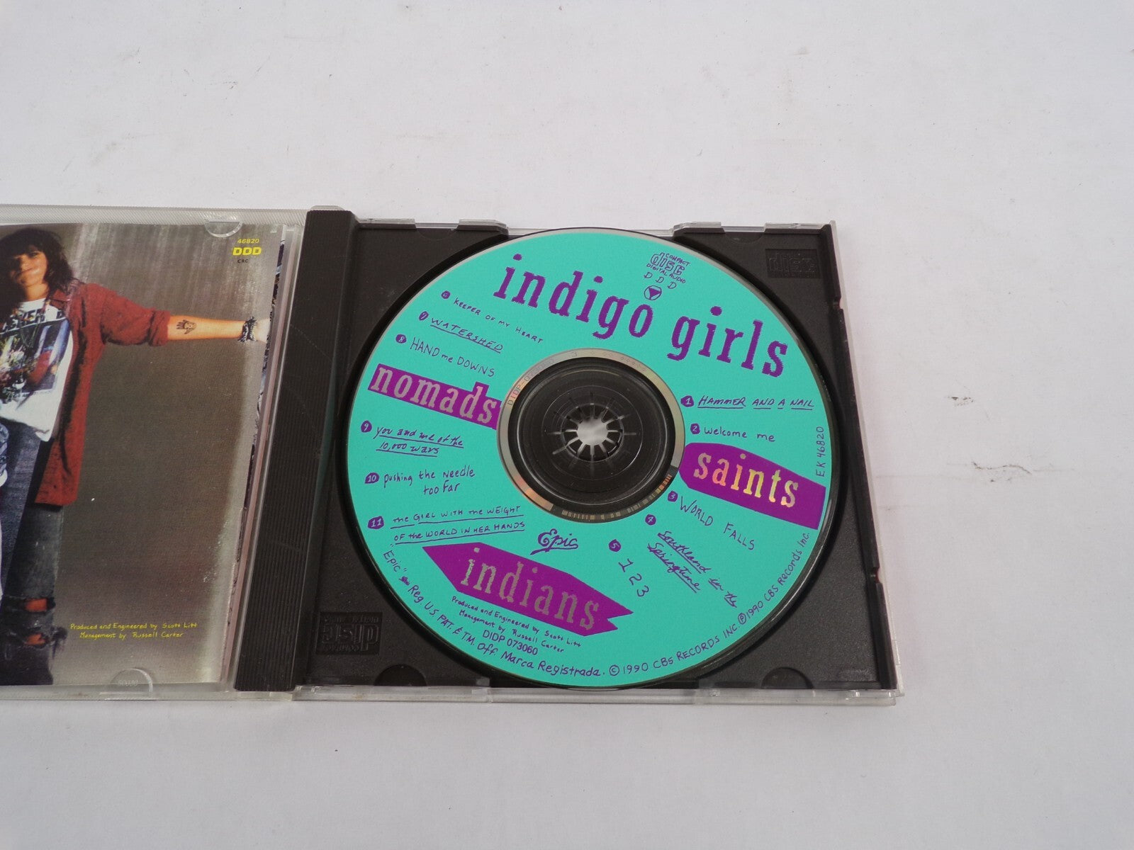 Indigo Girls Nomads Indians Saints Hammer And A Nail Welcome Me World FallsCD#26