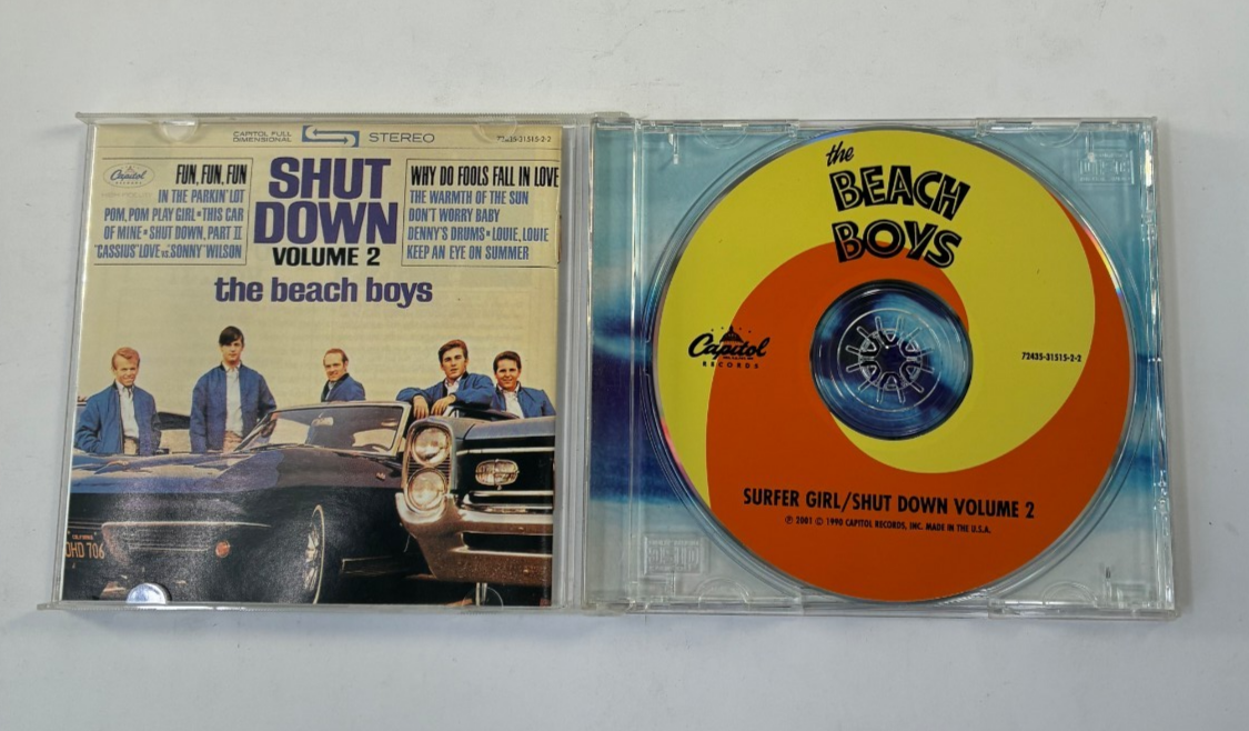 The Beach Boys Surfer Girl Shut Down Vol 2 Capitol CD 2001